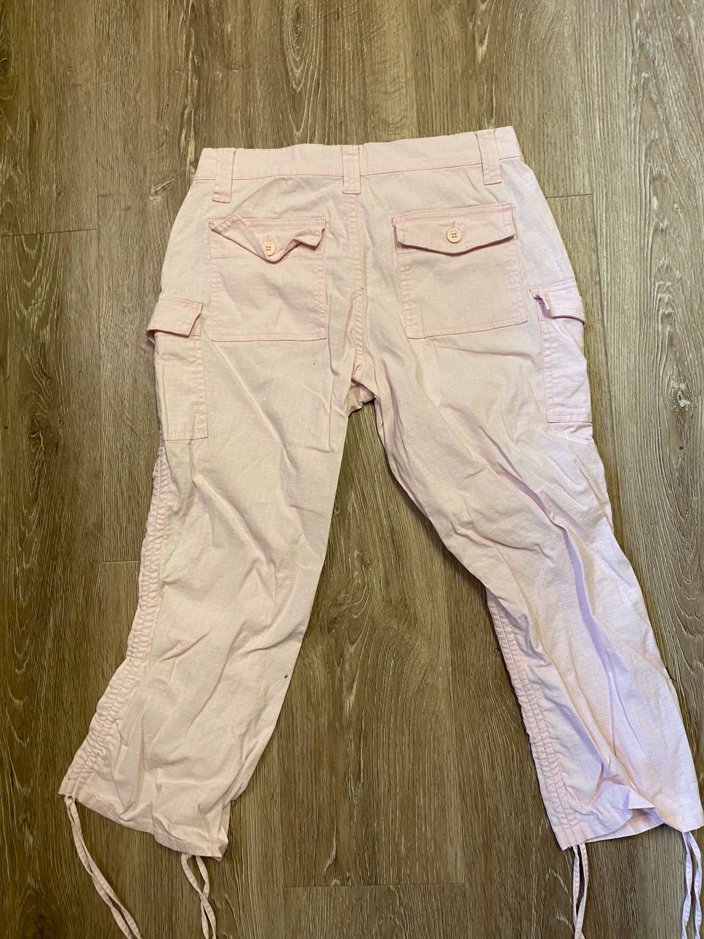 Lazer Jeans Pink Capris