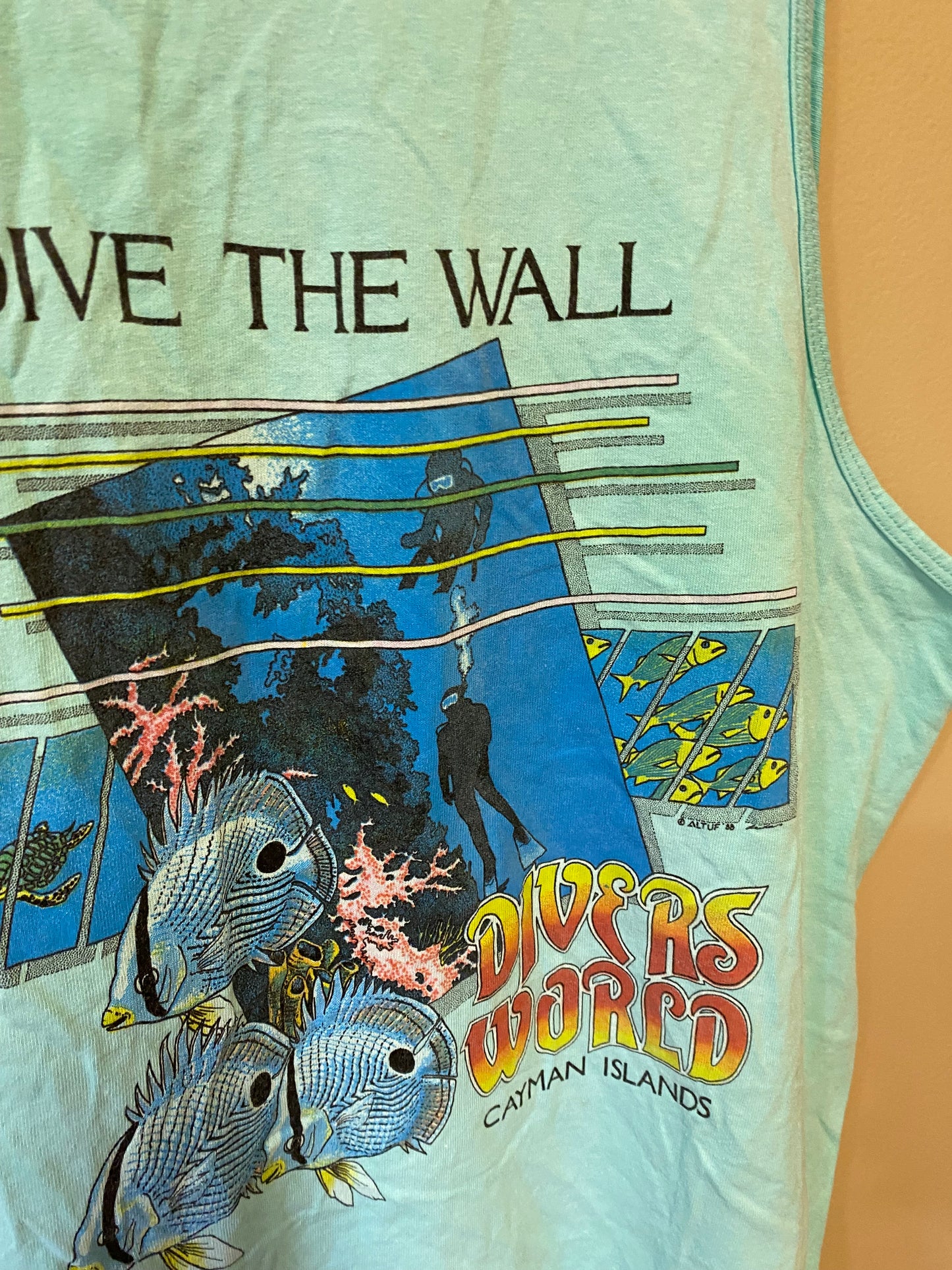 1988 Divers World Tank Top