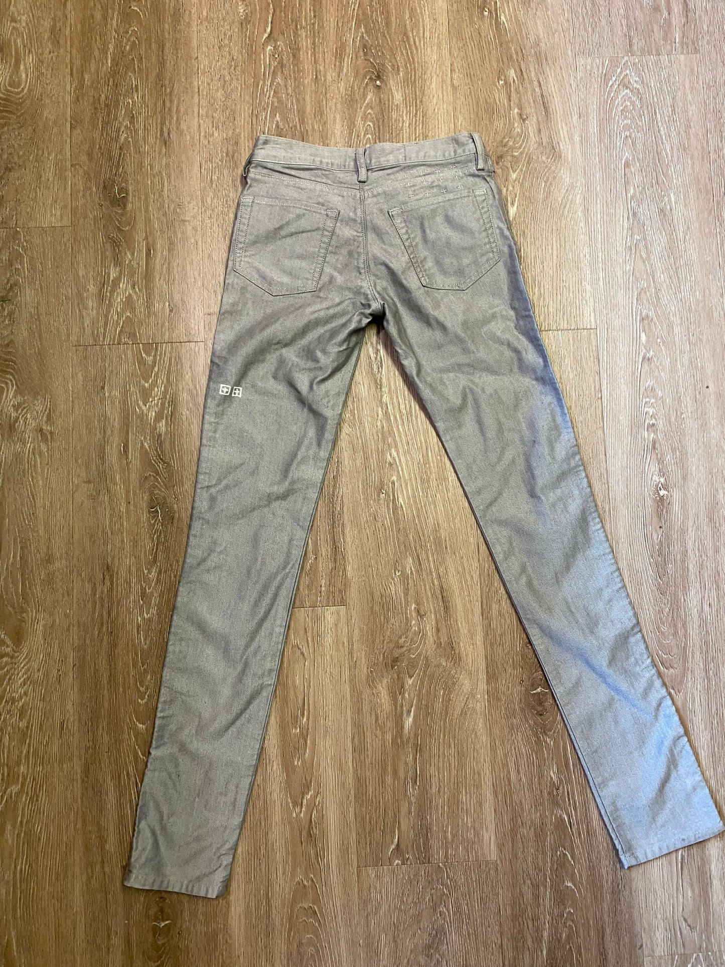 Tksubi Silver Skinny Jeans