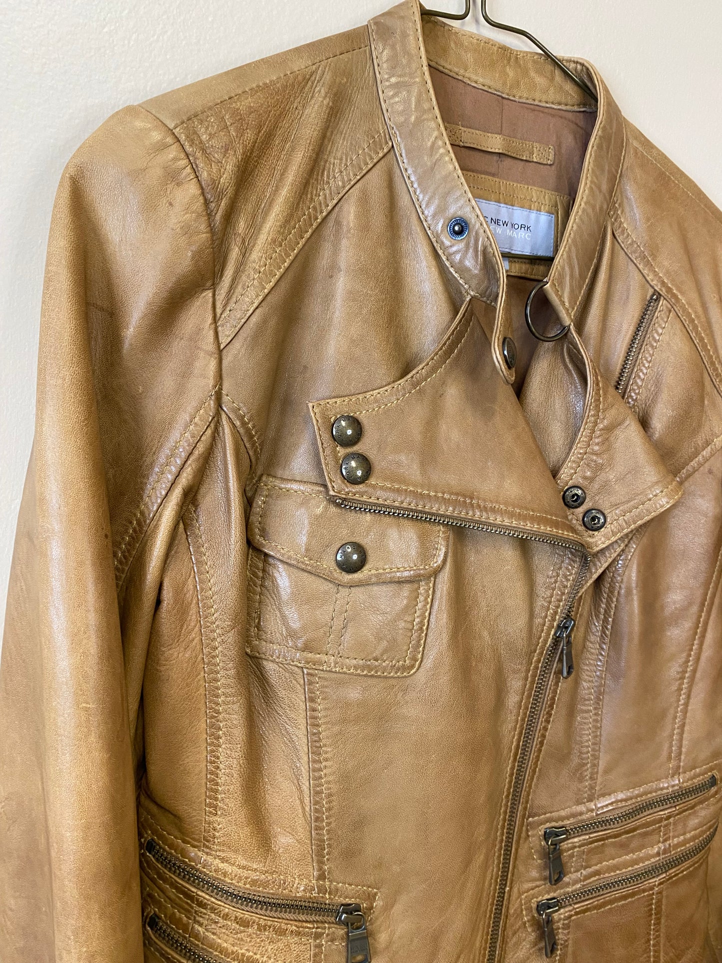 Andrew Marc Leather Moto Jacker