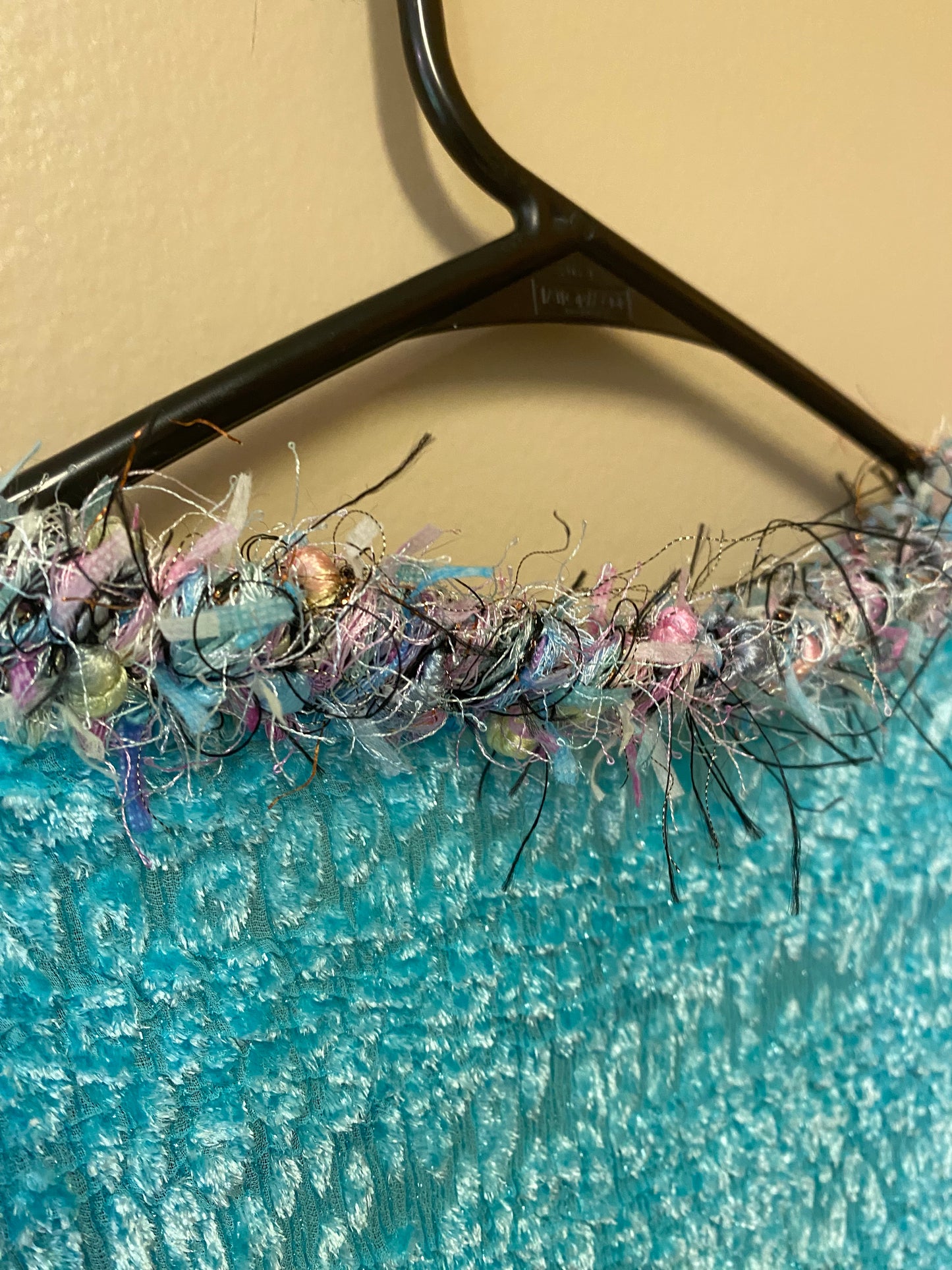 Untagged Shiny Velour Cardigan