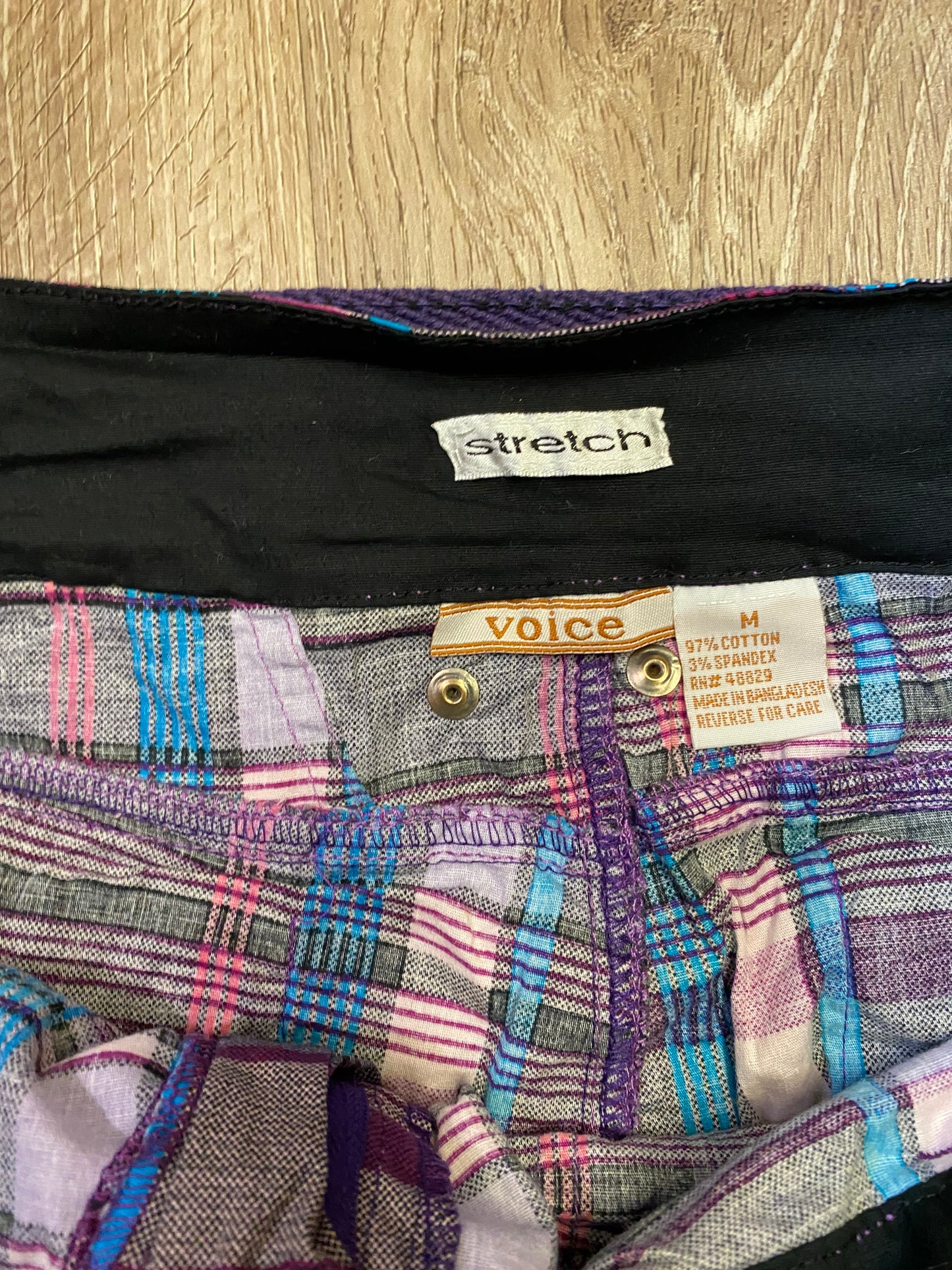 Voice Plaid Pants