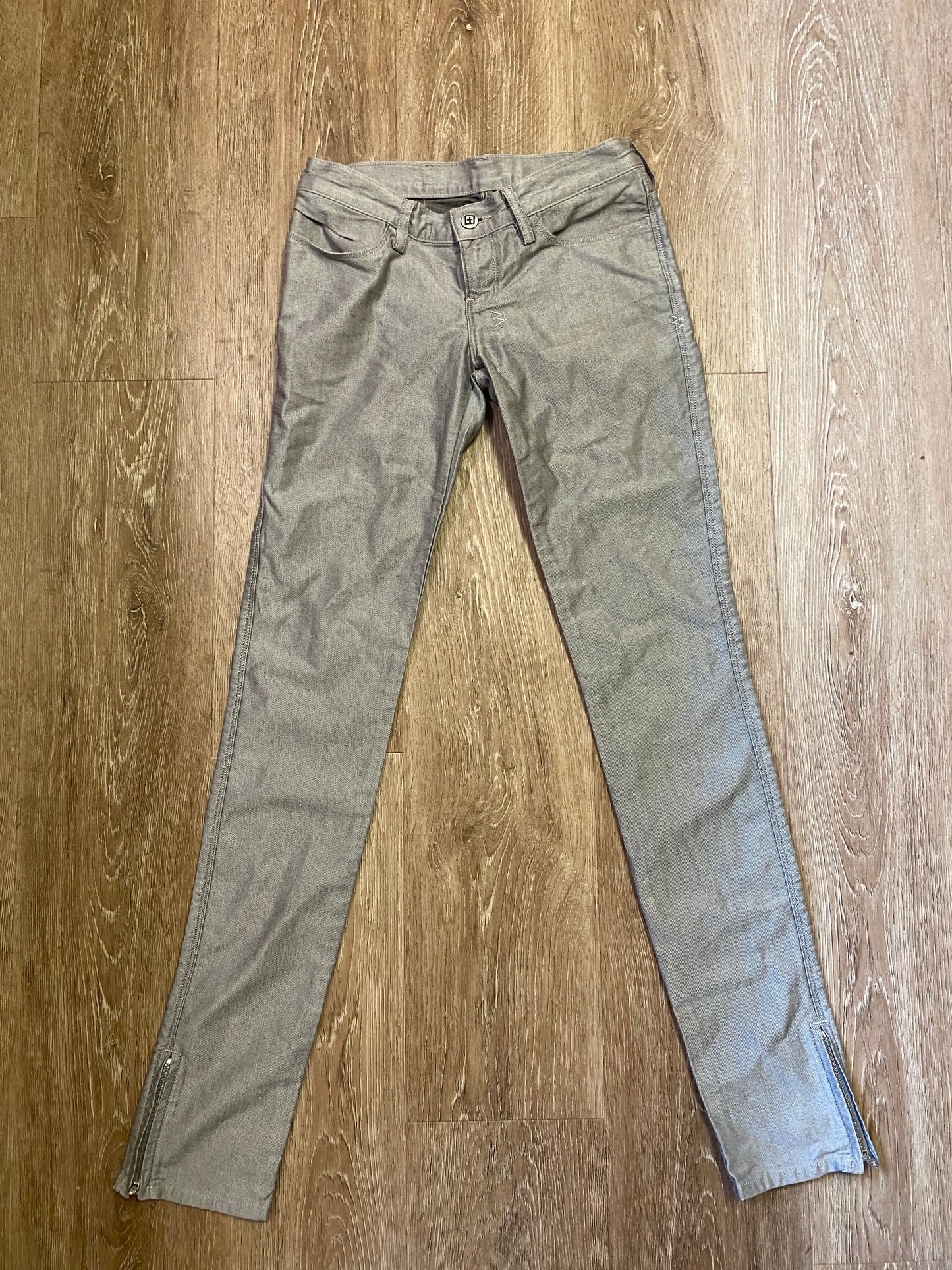 Tksubi Silver Skinny Jeans