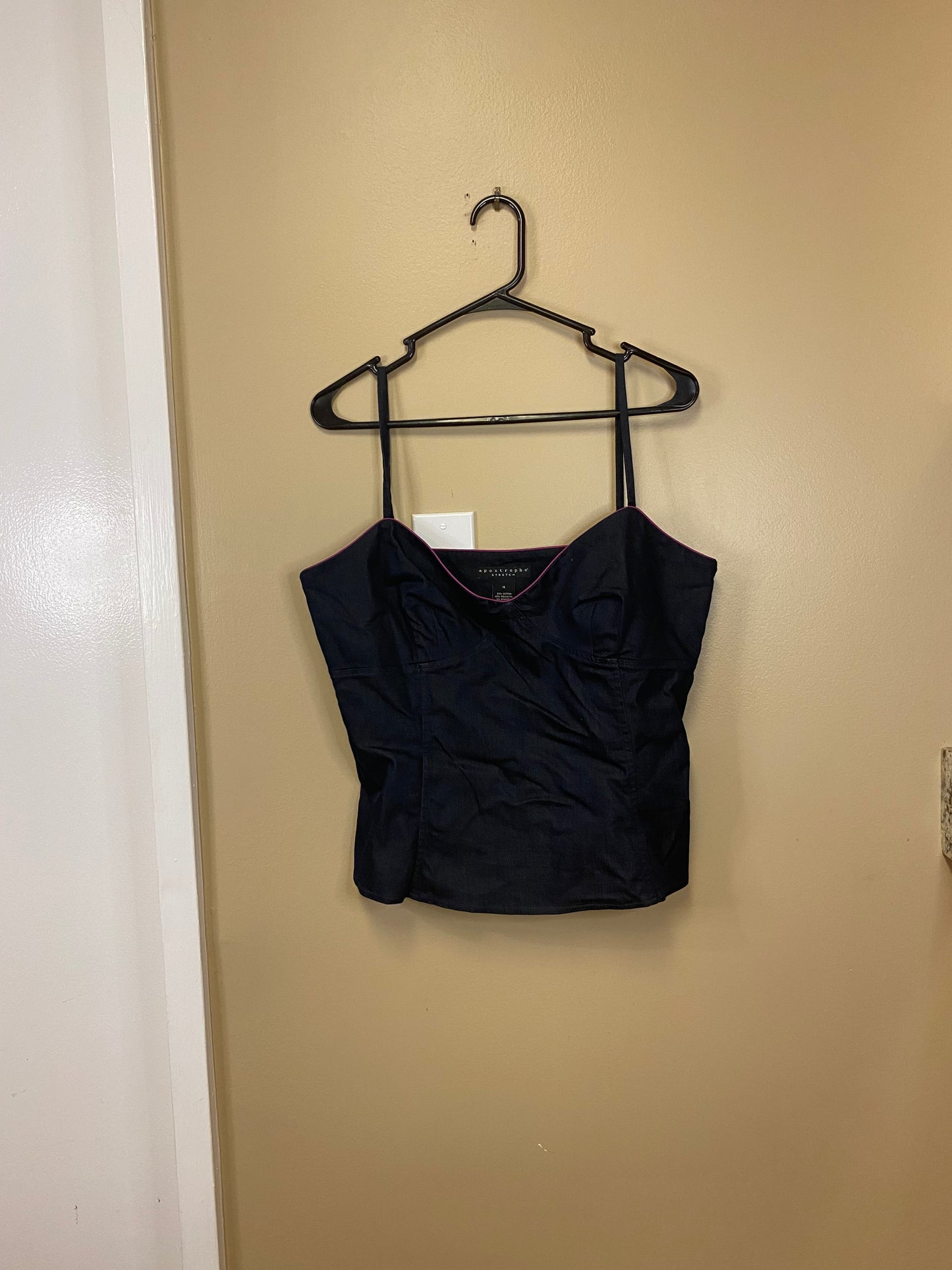 Apostrophe Denim Bustier