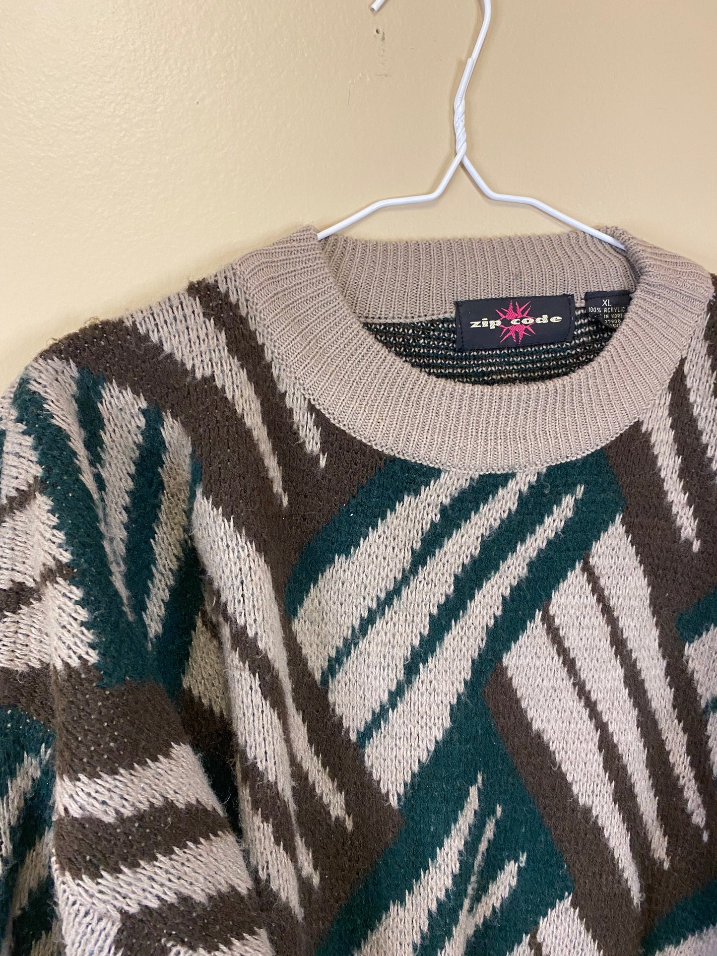 Zip Code Sweater