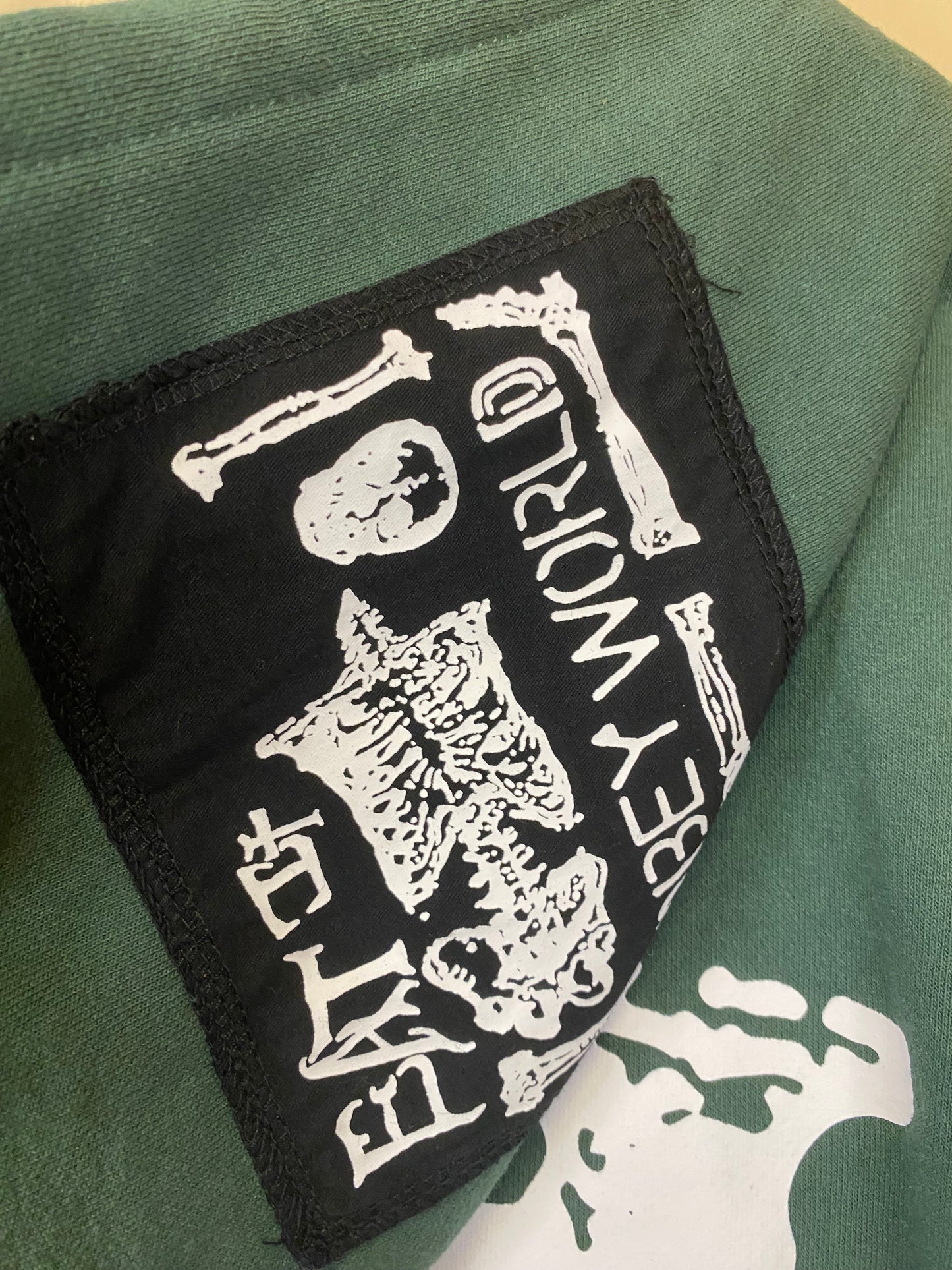 Obey No Such Thing as Free Lunch Zip Up Hoodie