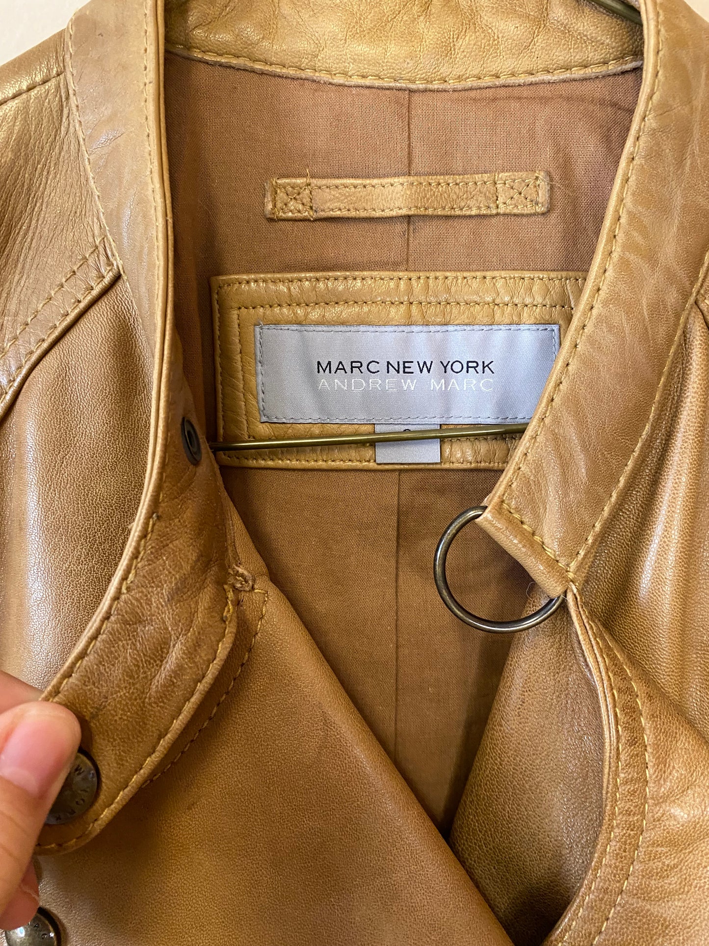 Andrew Marc Leather Moto Jacker