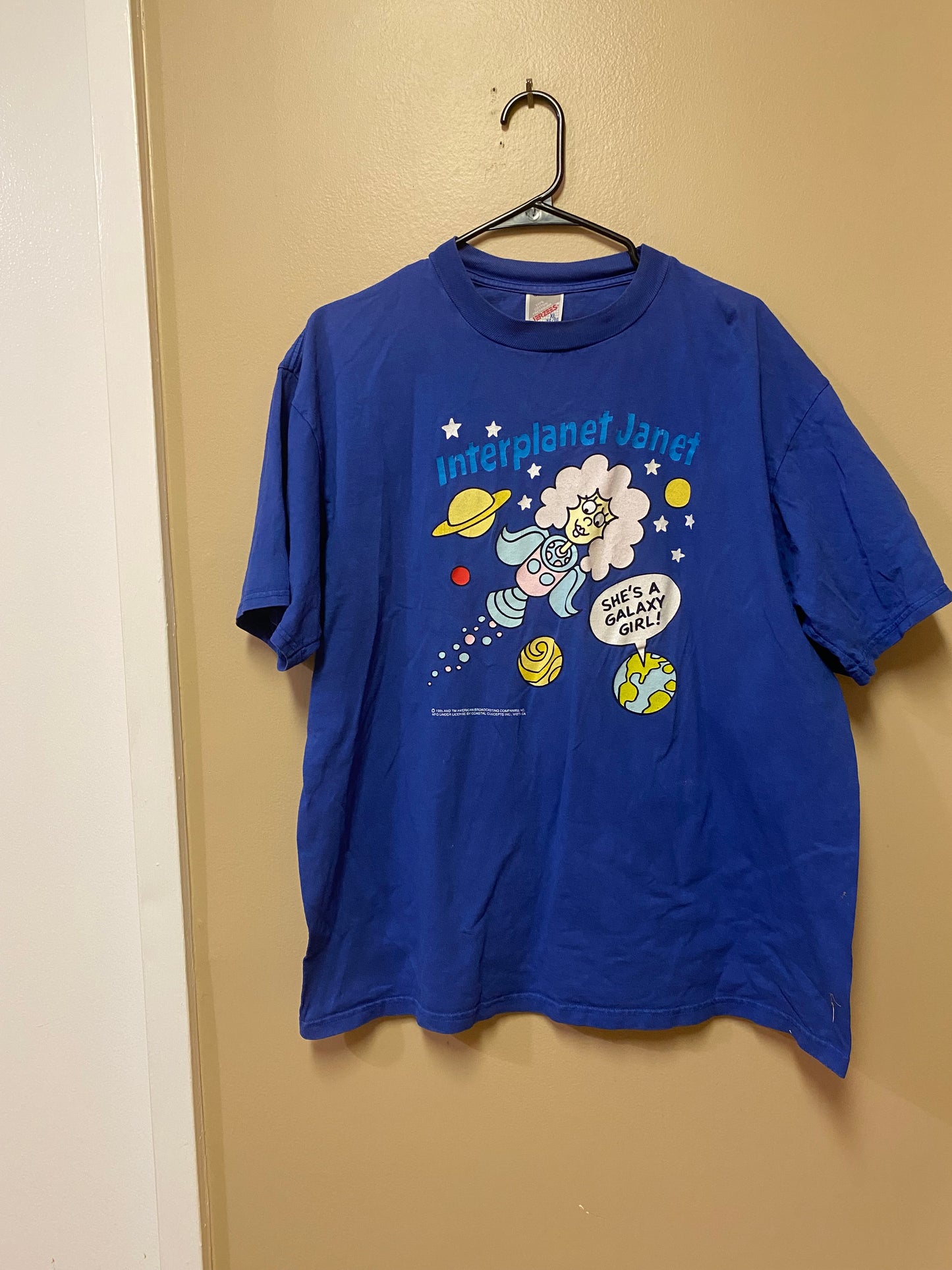 1995 Jerzees Interplanet Janet T-Shirt