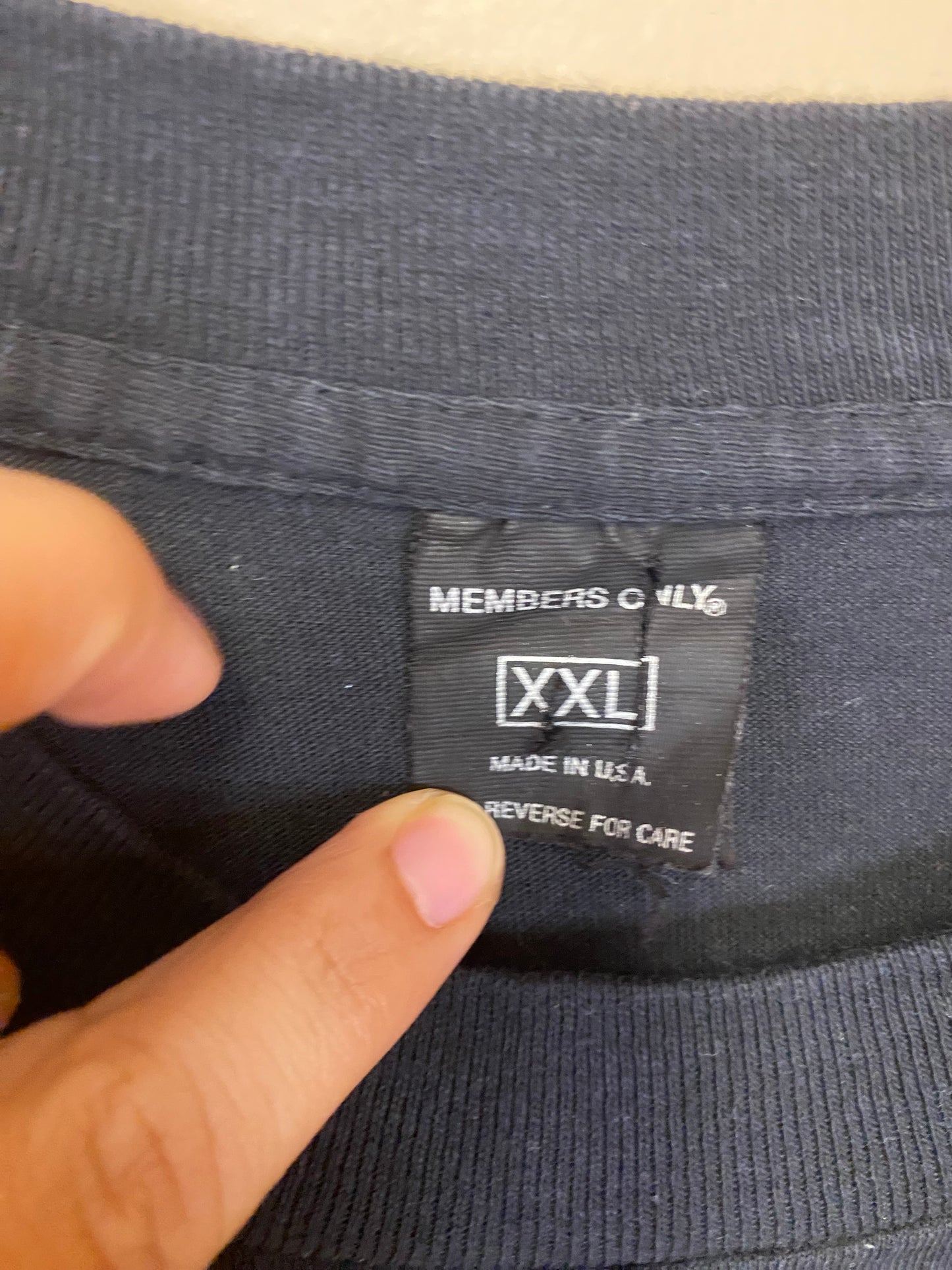 Members Only T-Shirt Double Sided