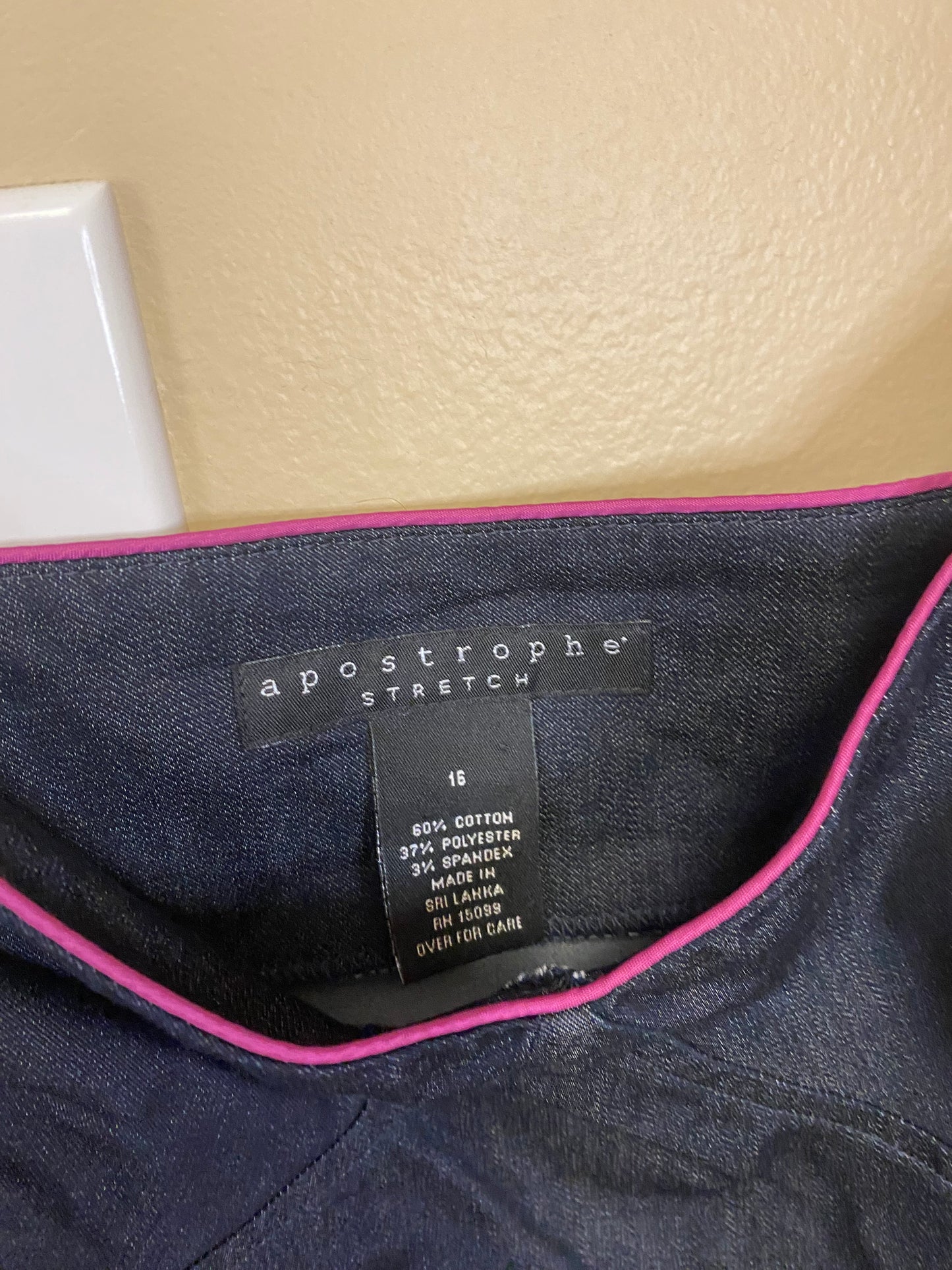 Apostrophe Denim Bustier