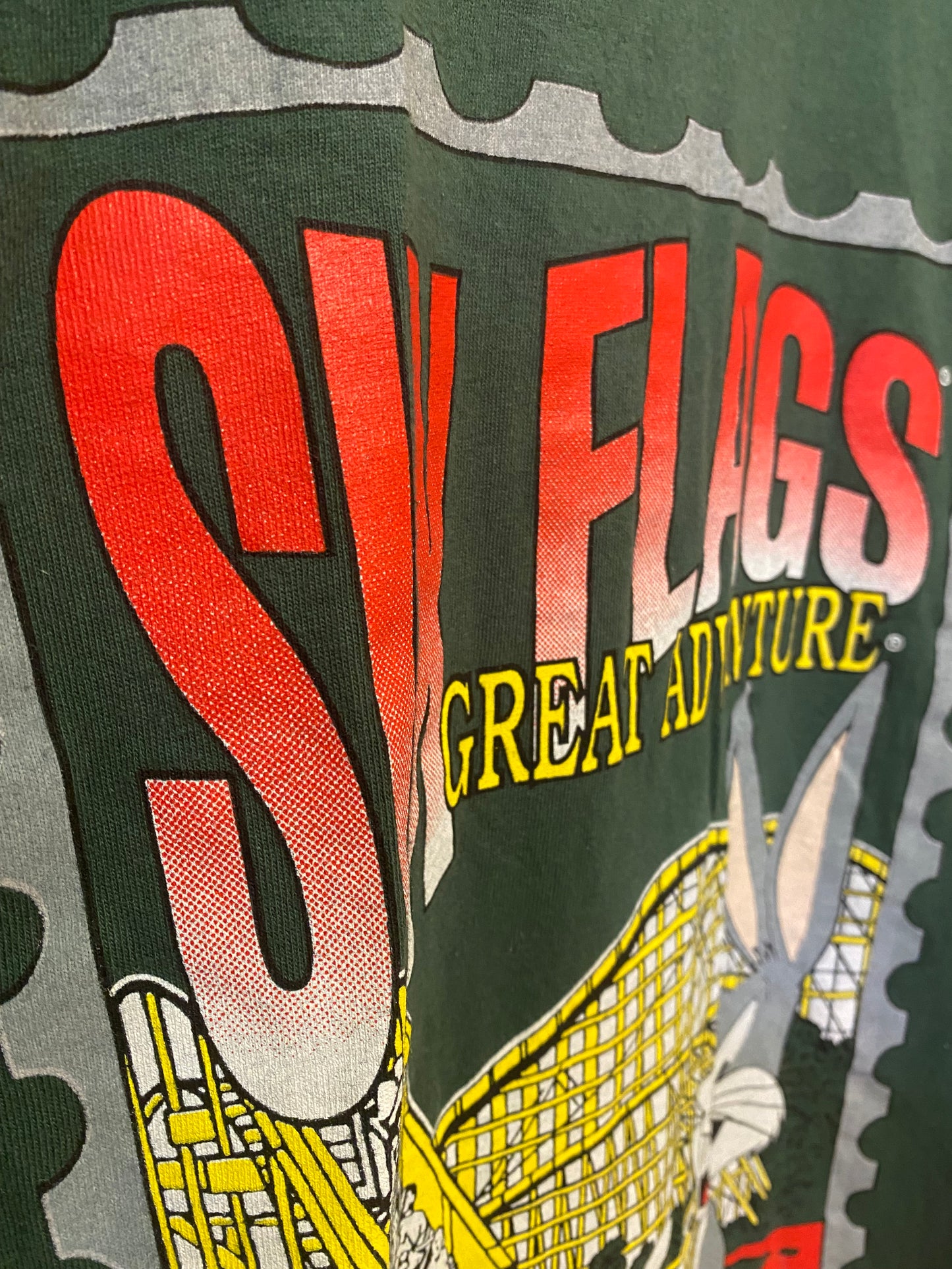 1994 Sherry’s Six Flags Wish You Were Here T-Shirt