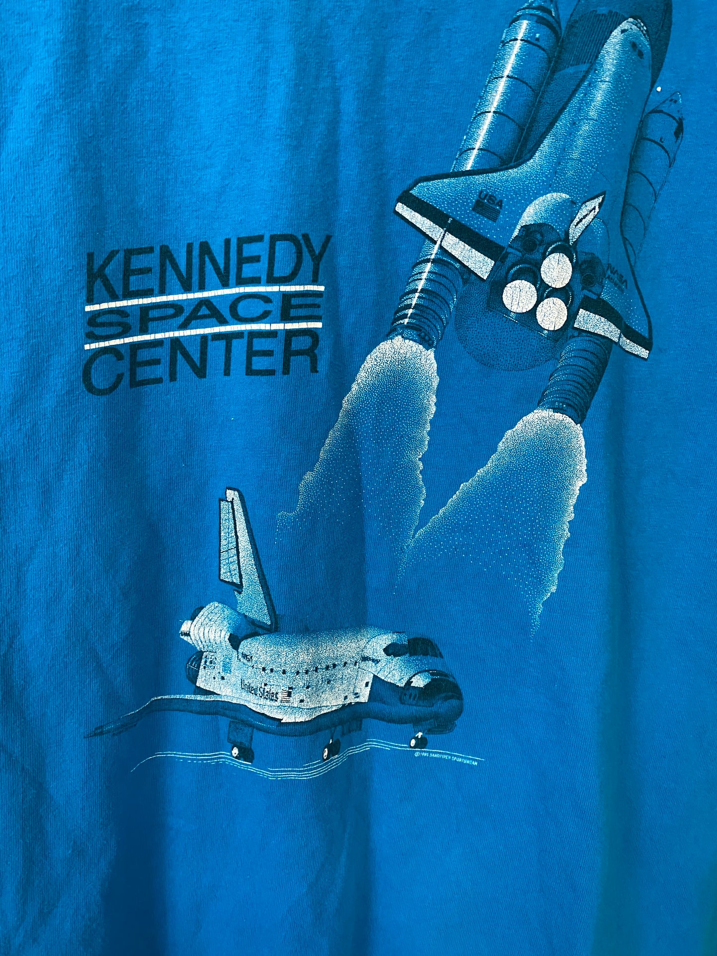 1995 Kennedy Space Station T-Shirt