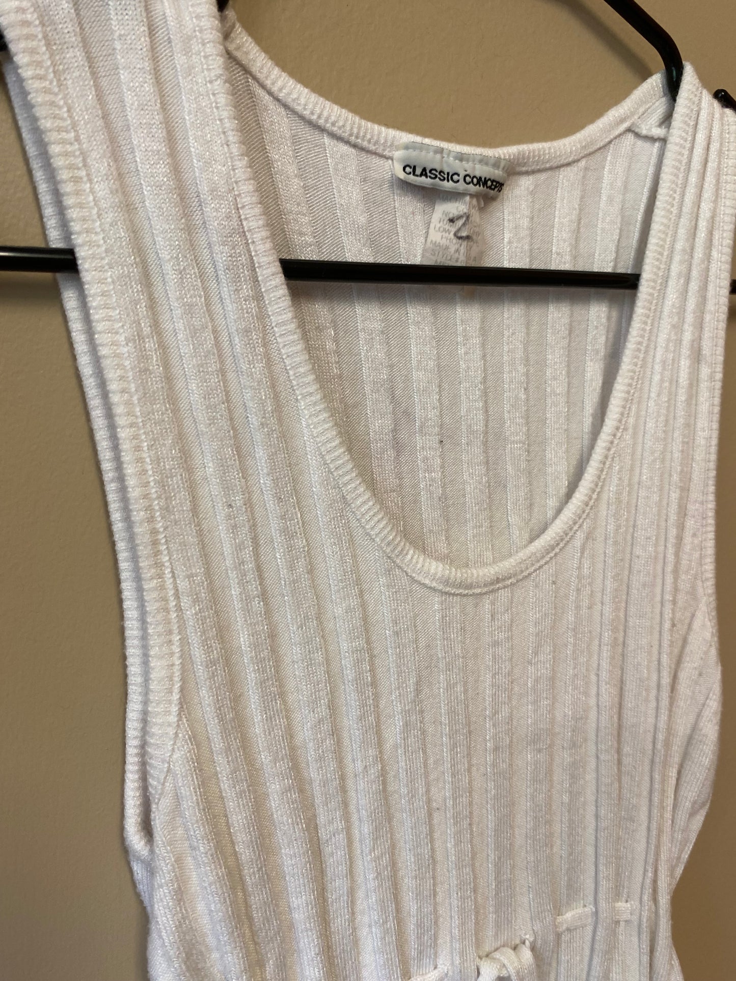 Classic Concepts Ribbed Blouse