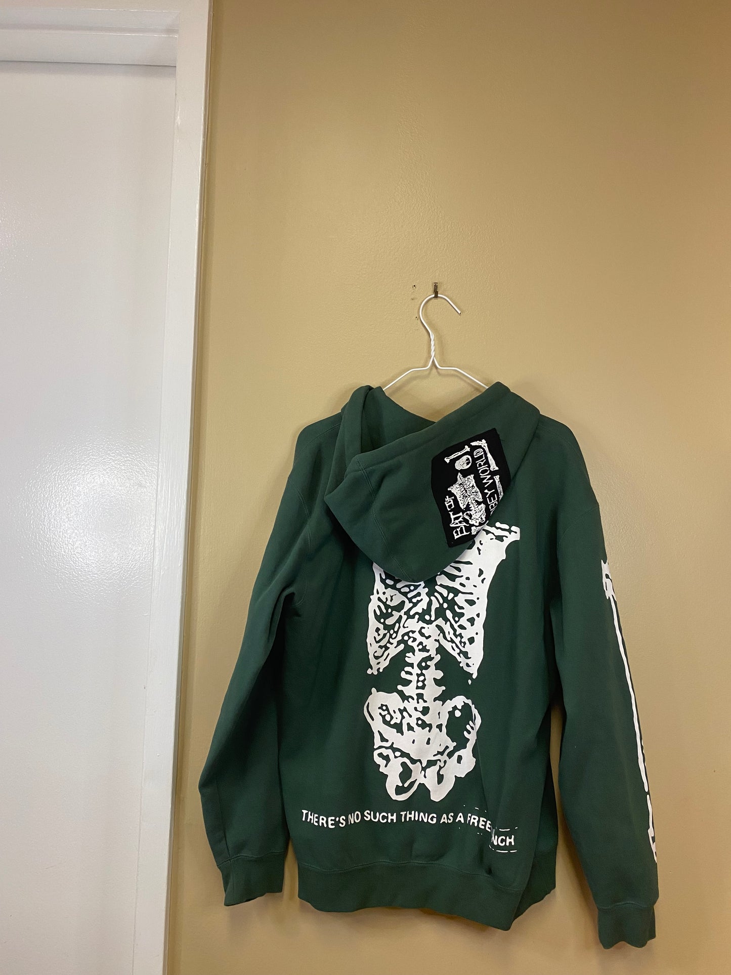 Obey No Such Thing as Free Lunch Zip Up Hoodie
