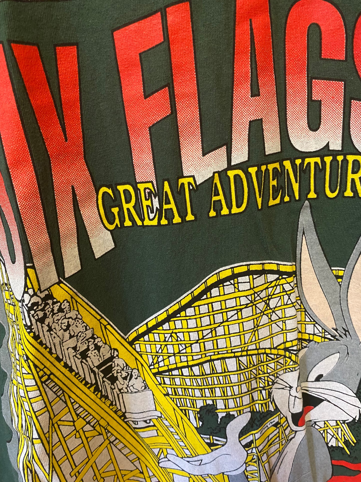 1994 Sherry’s Six Flags Wish You Were Here T-Shirt