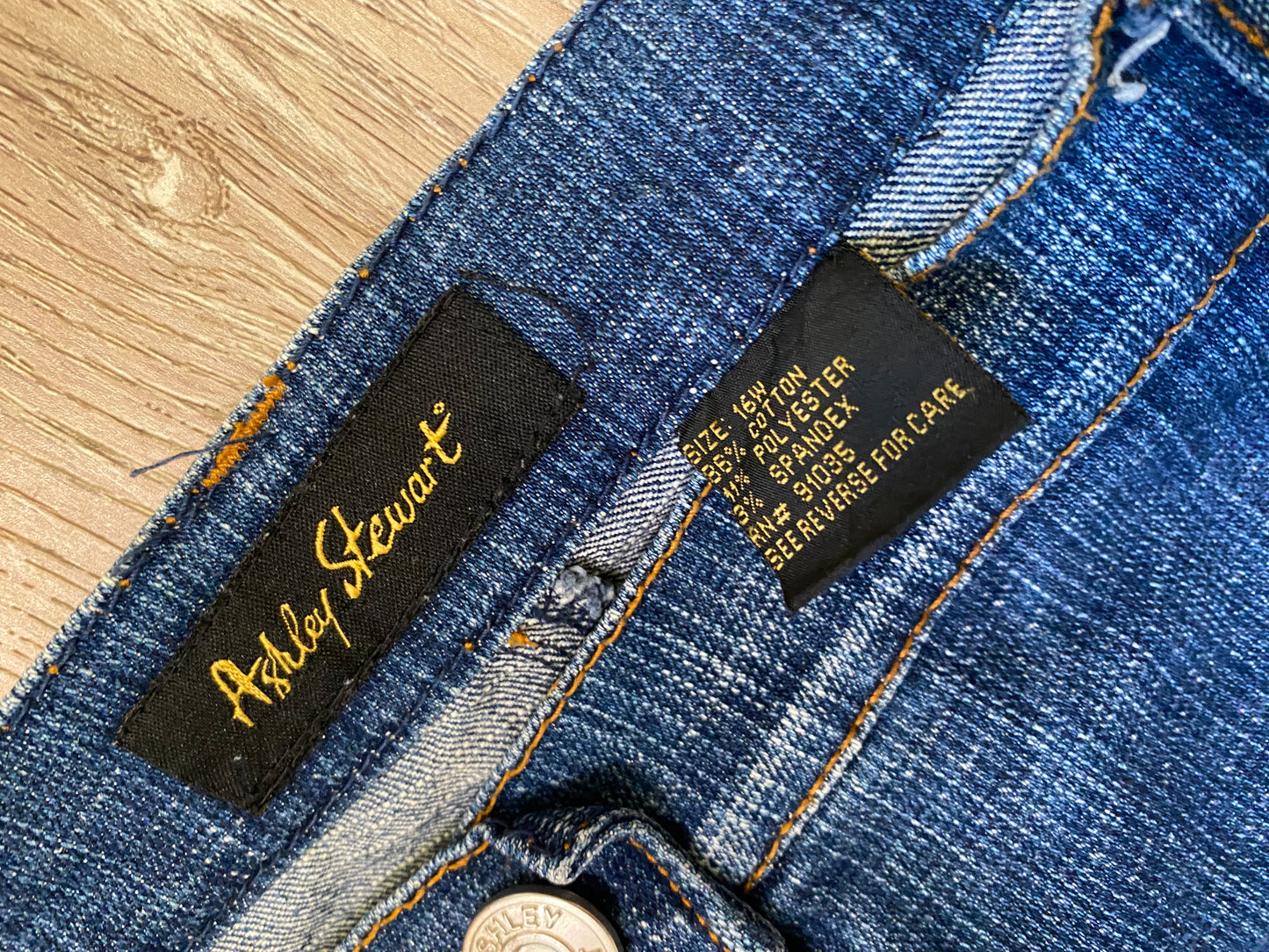 Ashley Stewart Maxi Denim Skirt