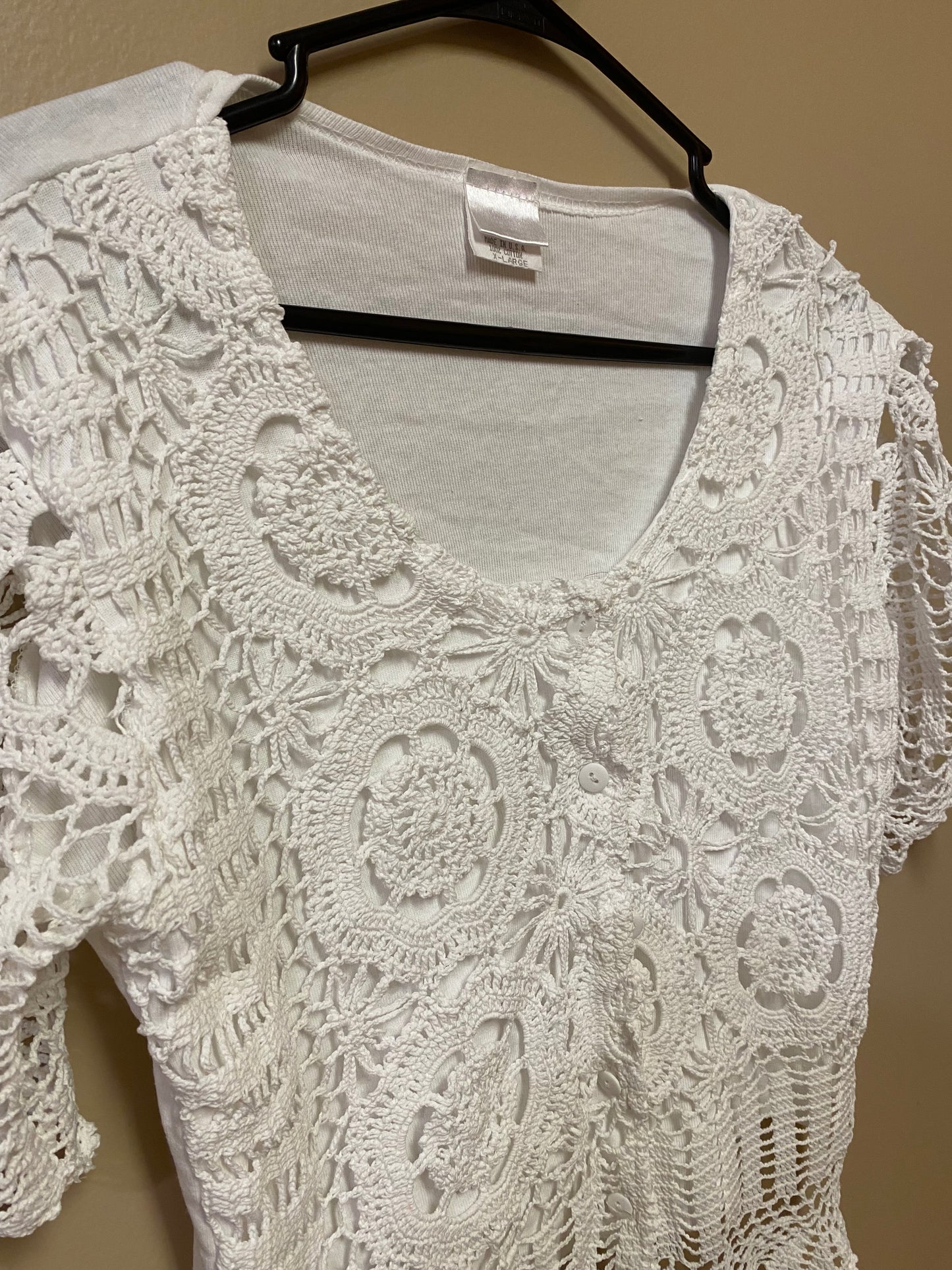 Crochet 90s top