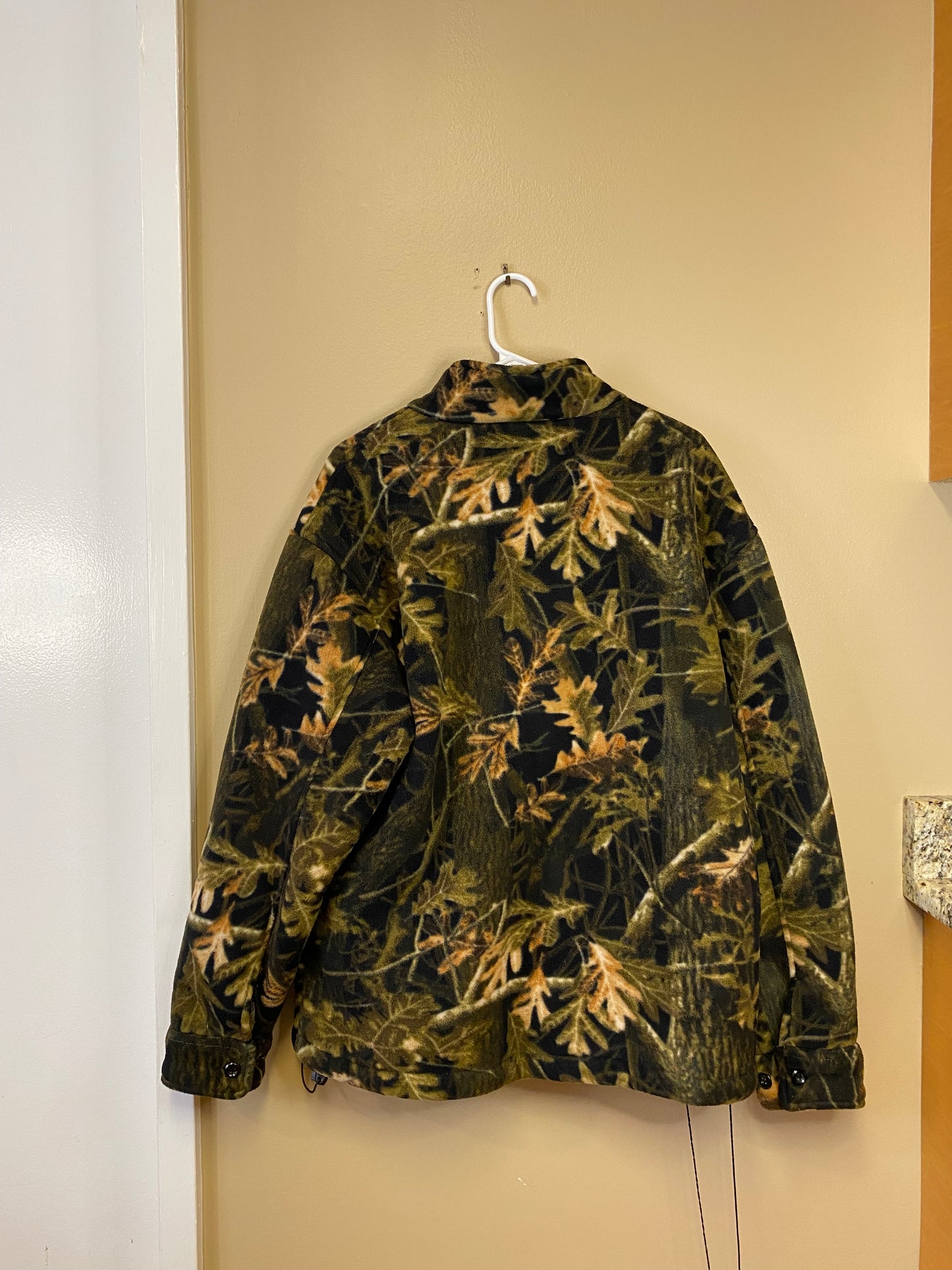 Maxxsell Outerwear Camo Fleece Zip up