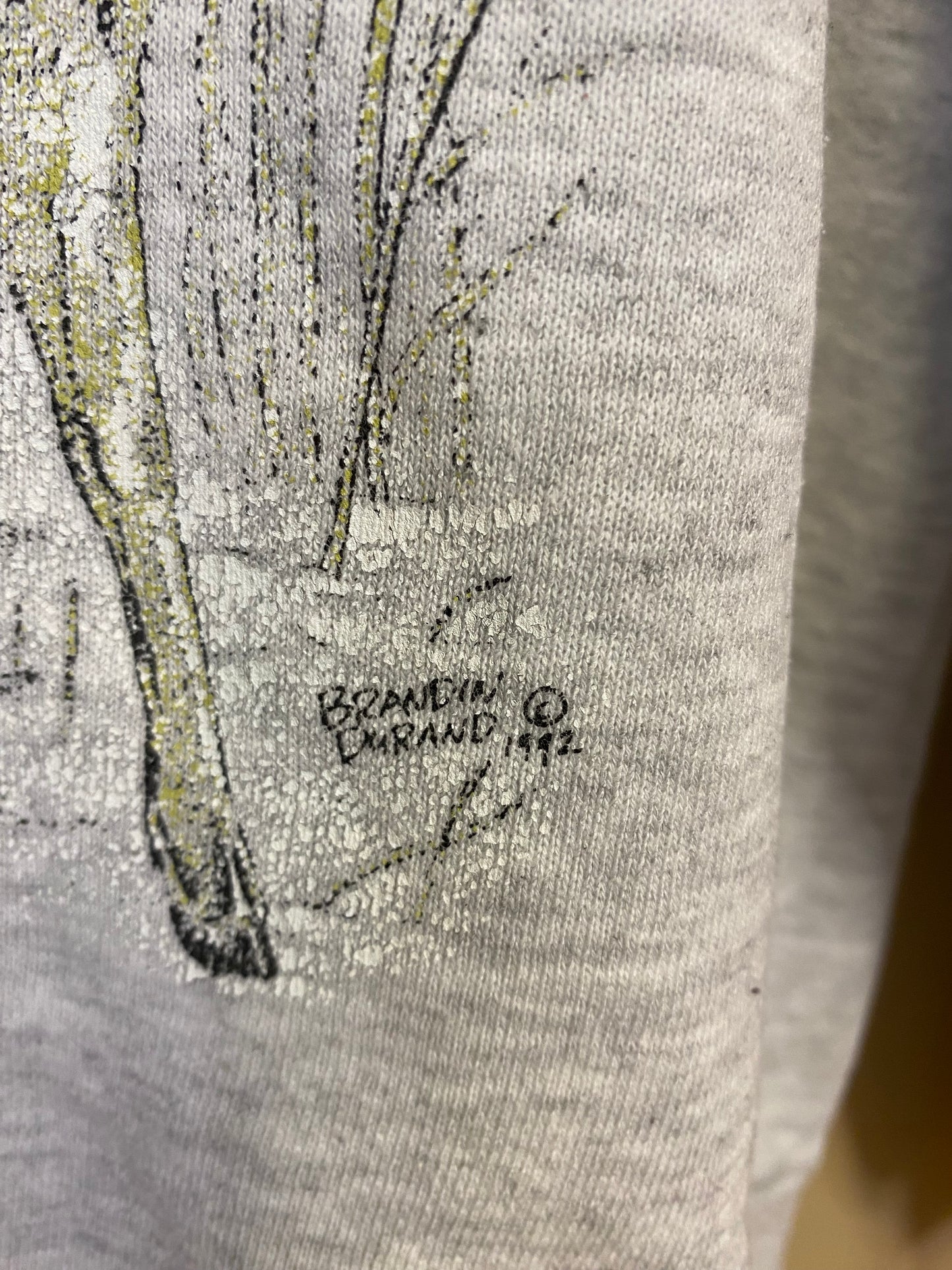 1992 Brandon Durand Reindeer Sweatshirt