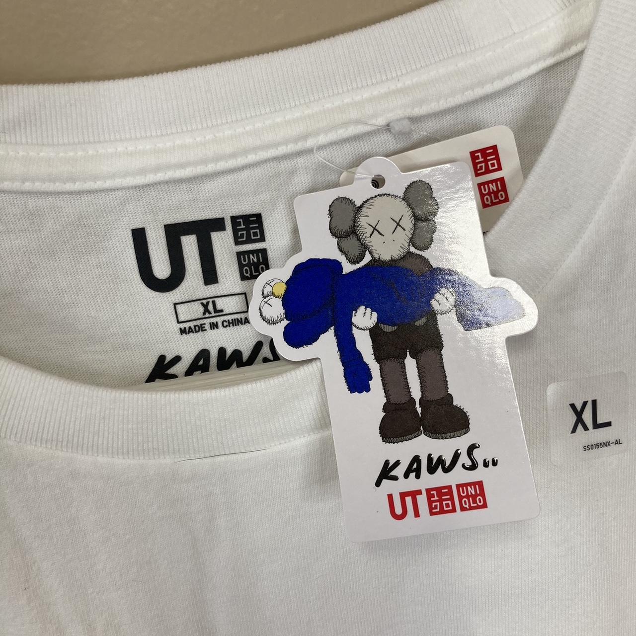 Kaws Uniqlo Pink BFF T-Shirt -
