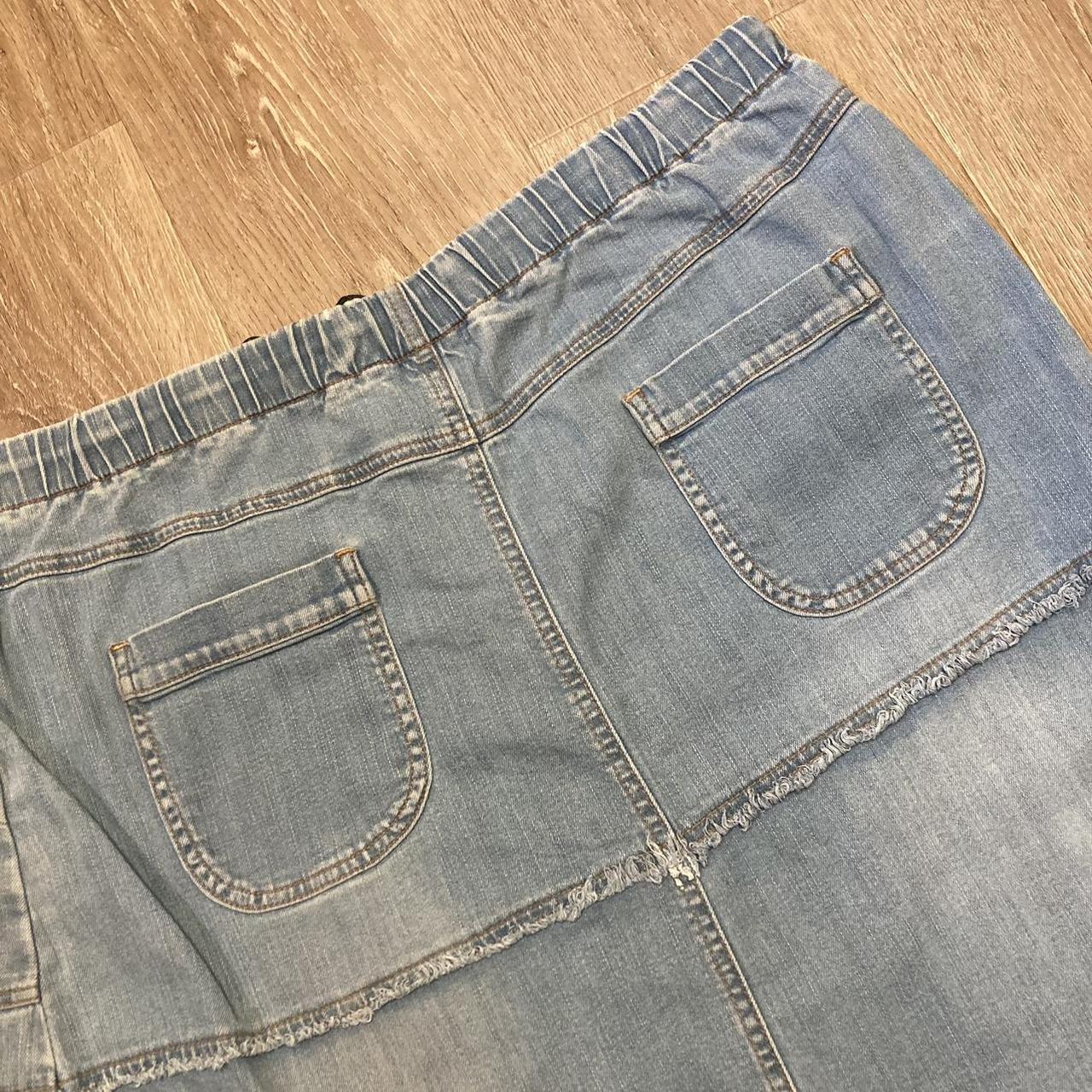 Style J Denim Maxi Skirt