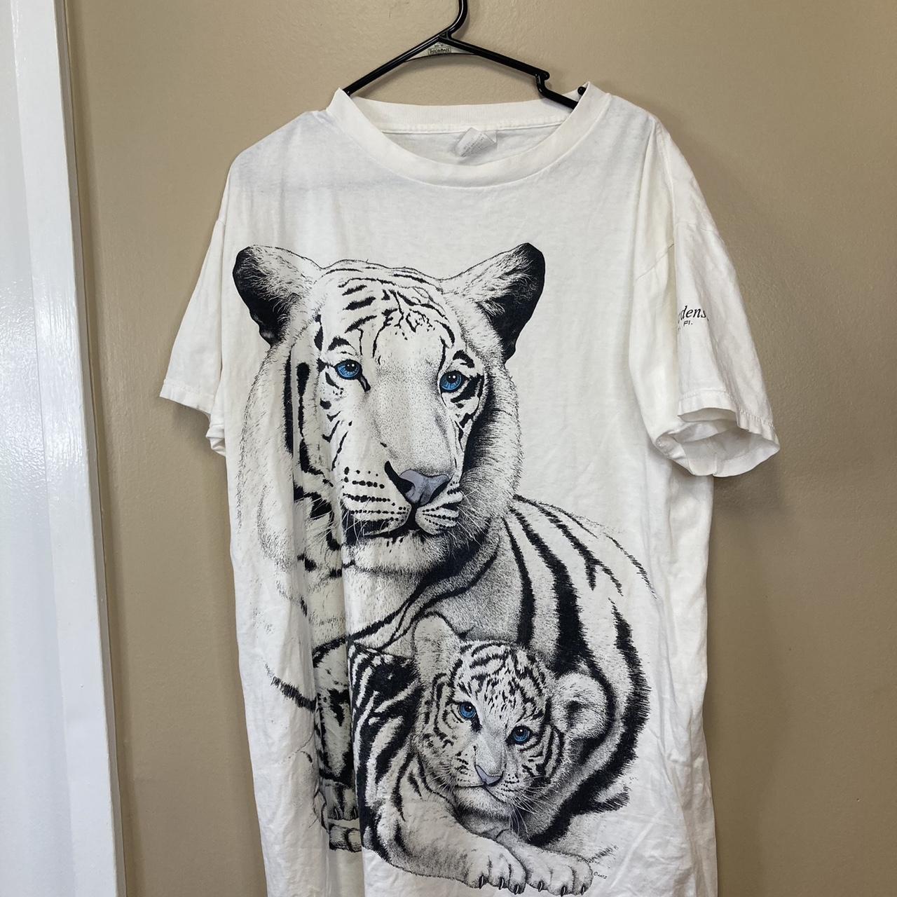 Katz Busch Gardens White Tiger T-Shirt