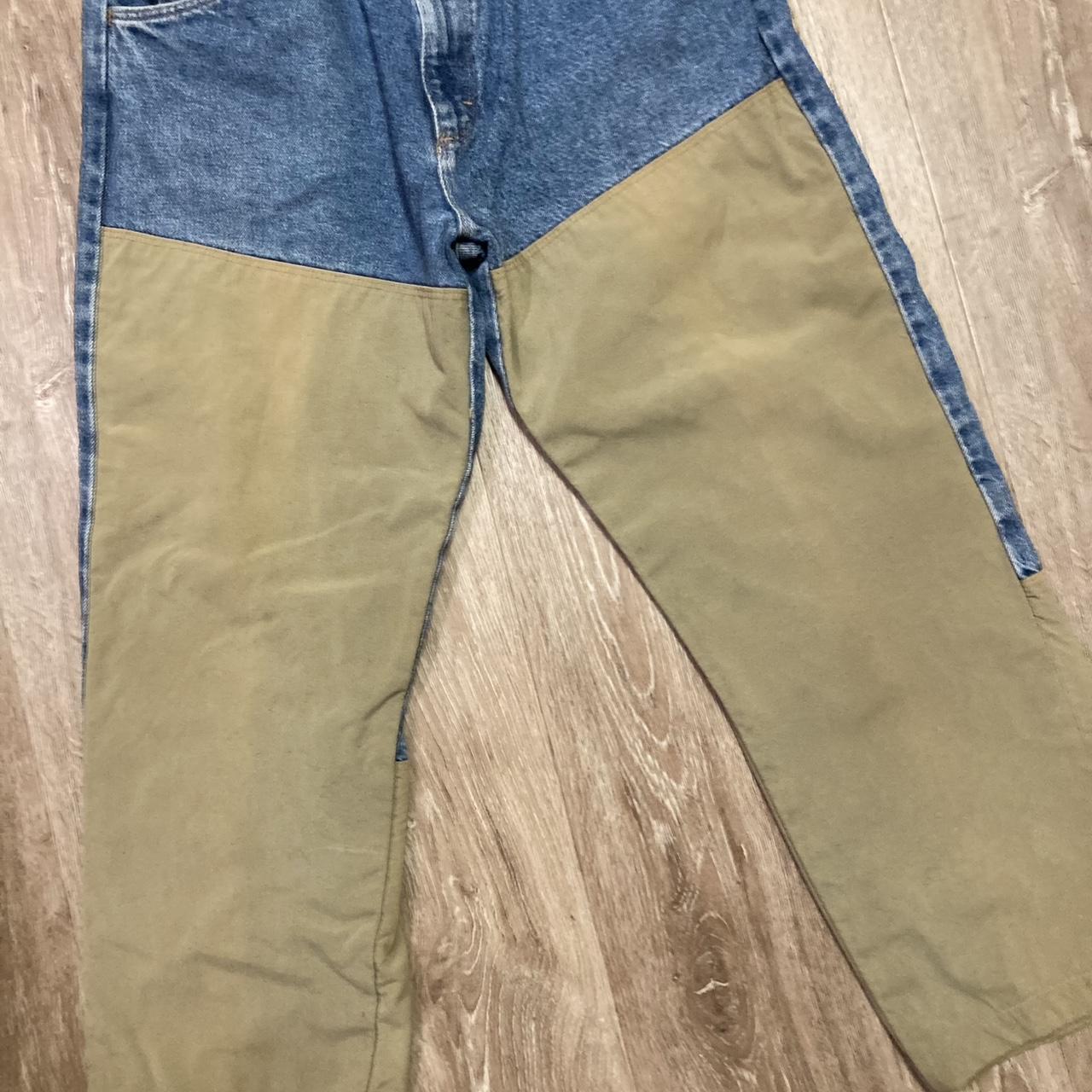 Wrangler Two Toned Denim Pants