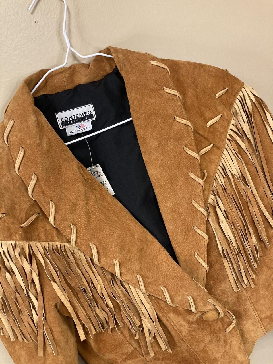 Contempo Casuals Fringe Jacket