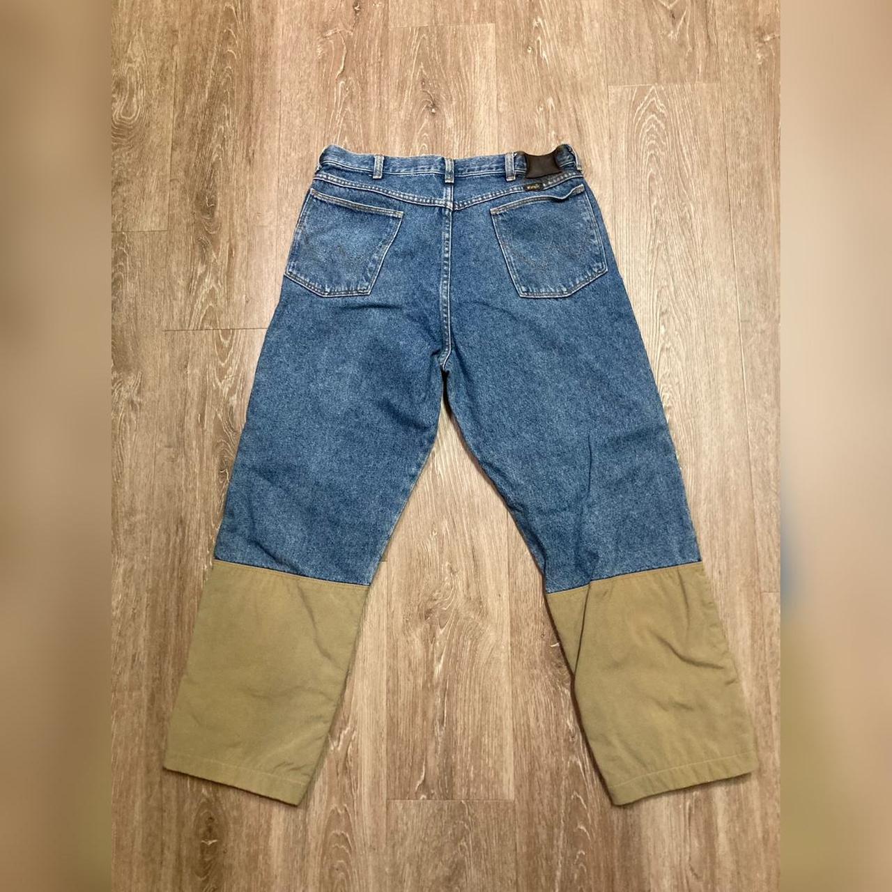 Wrangler Two Toned Denim Pants