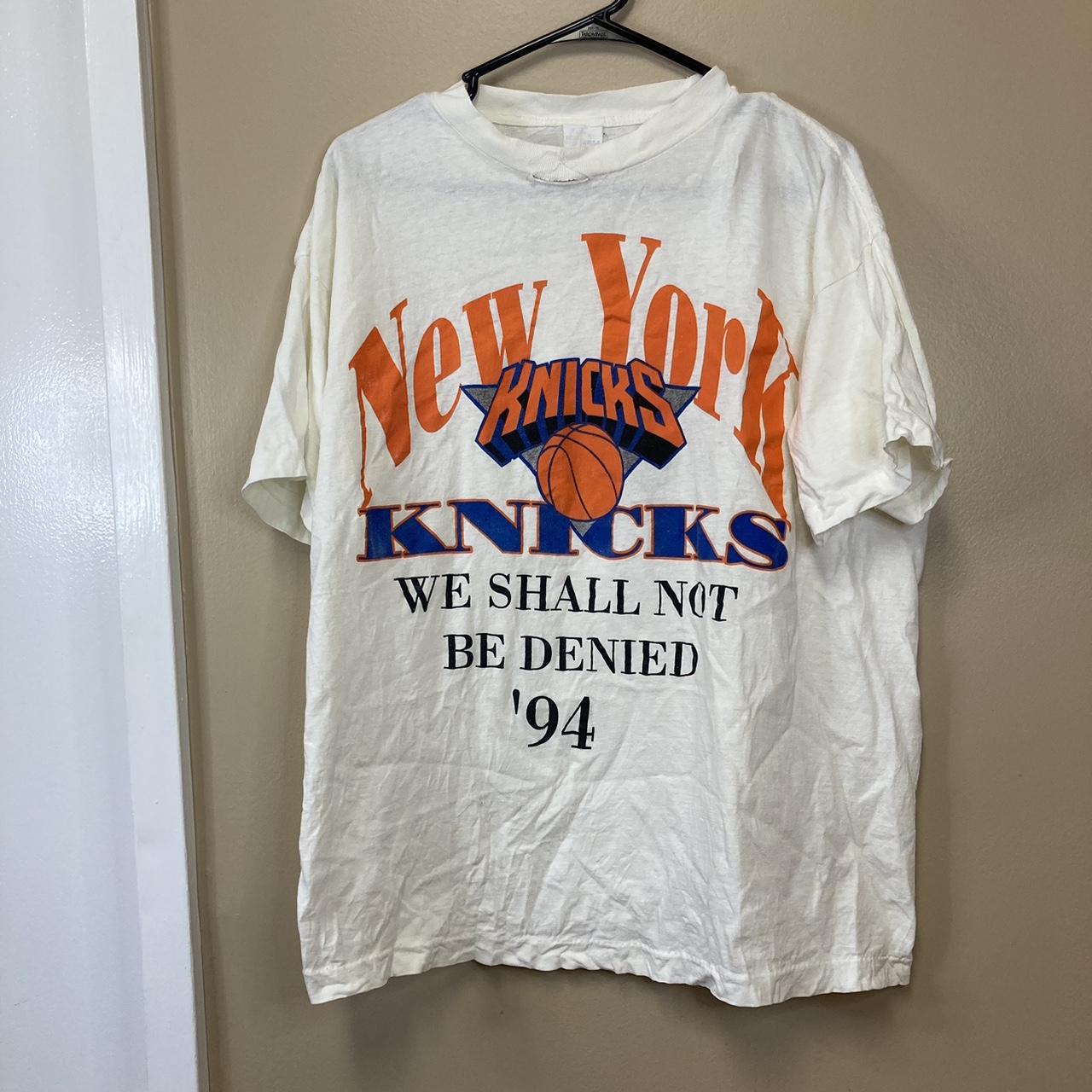 1994 We Shall Not Be Denied Knicks T-Shirt