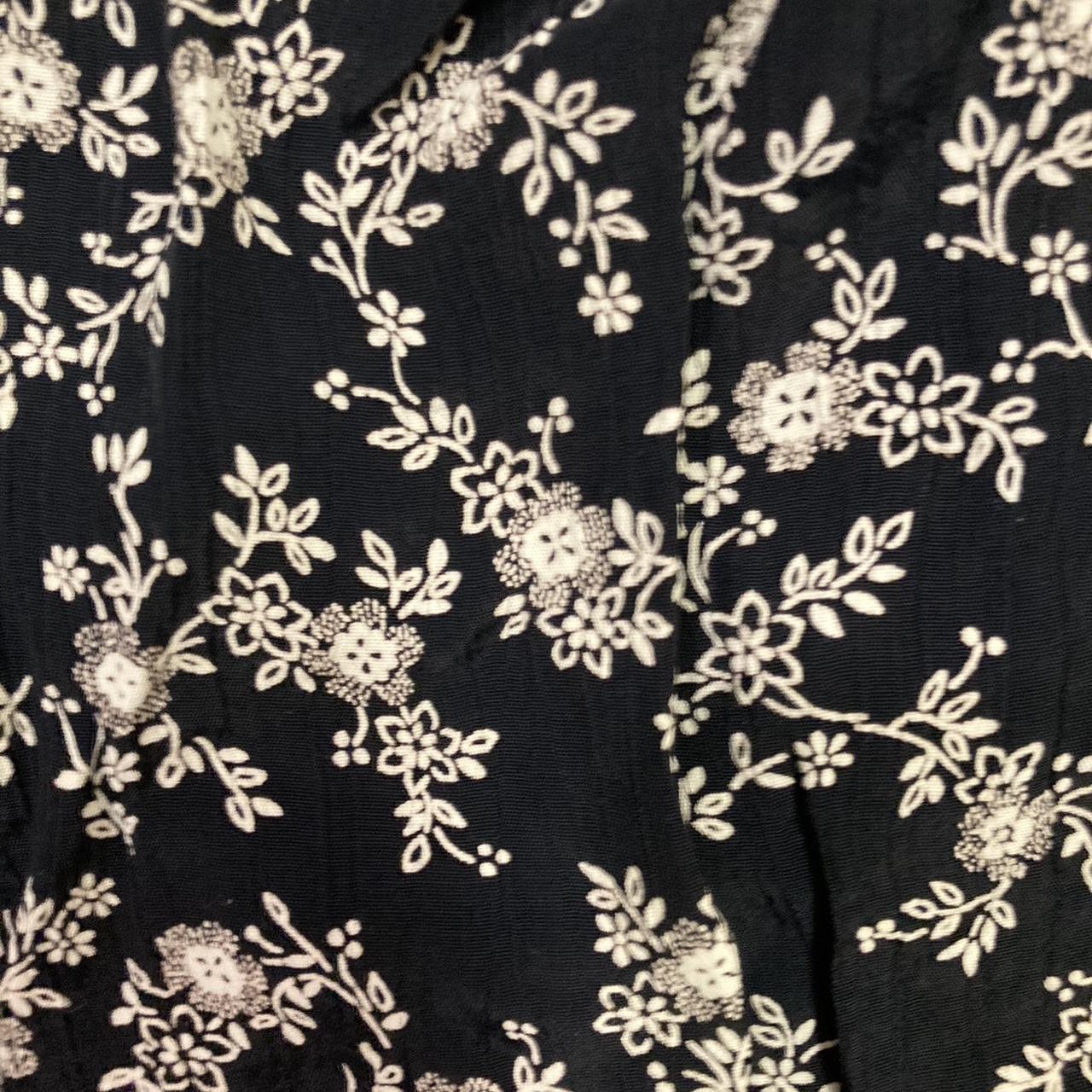 ABS Floral Maxi Skirt