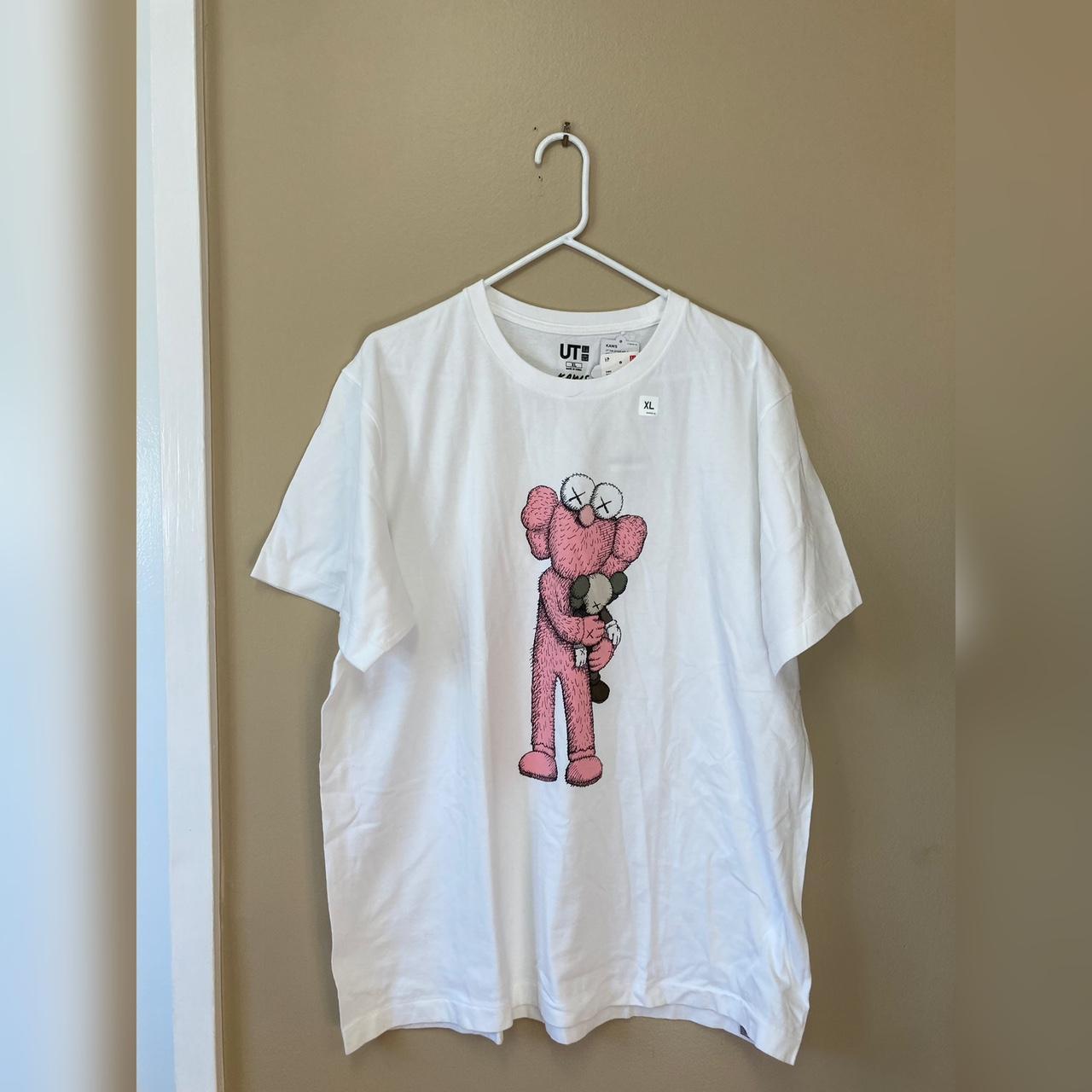 Kaws Uniqlo Pink BFF T-Shirt -