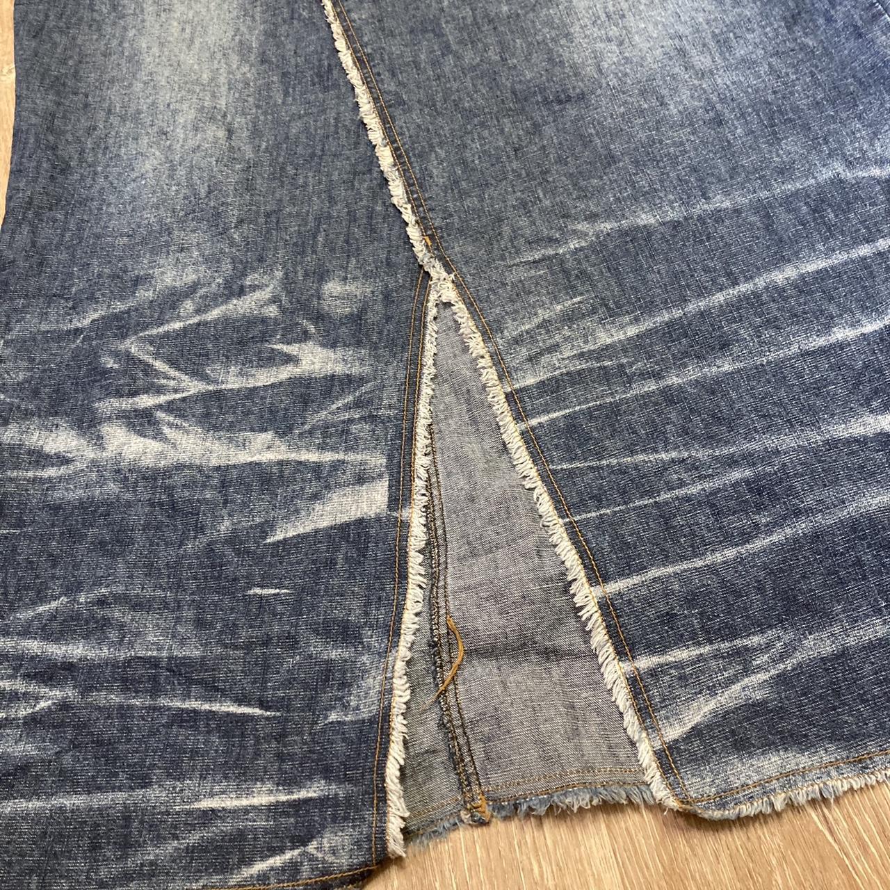 Crest Jeans Maxi Denim Skirt