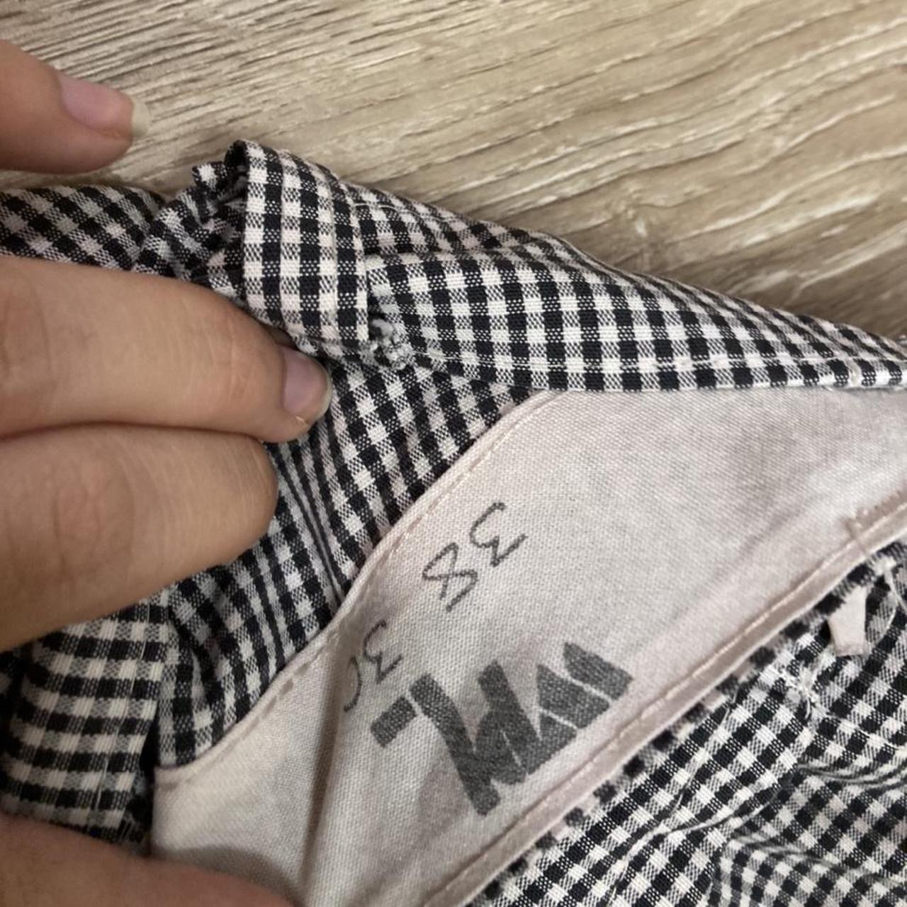 White Plains Linen Gingham Pants