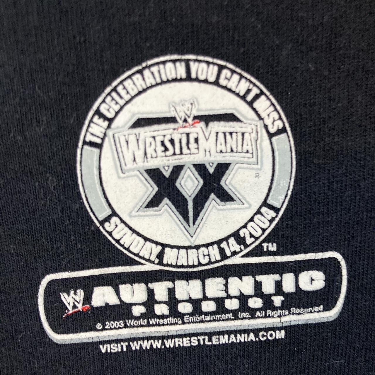 2002 WWE Undertaker World Wide Evil T-Shirt