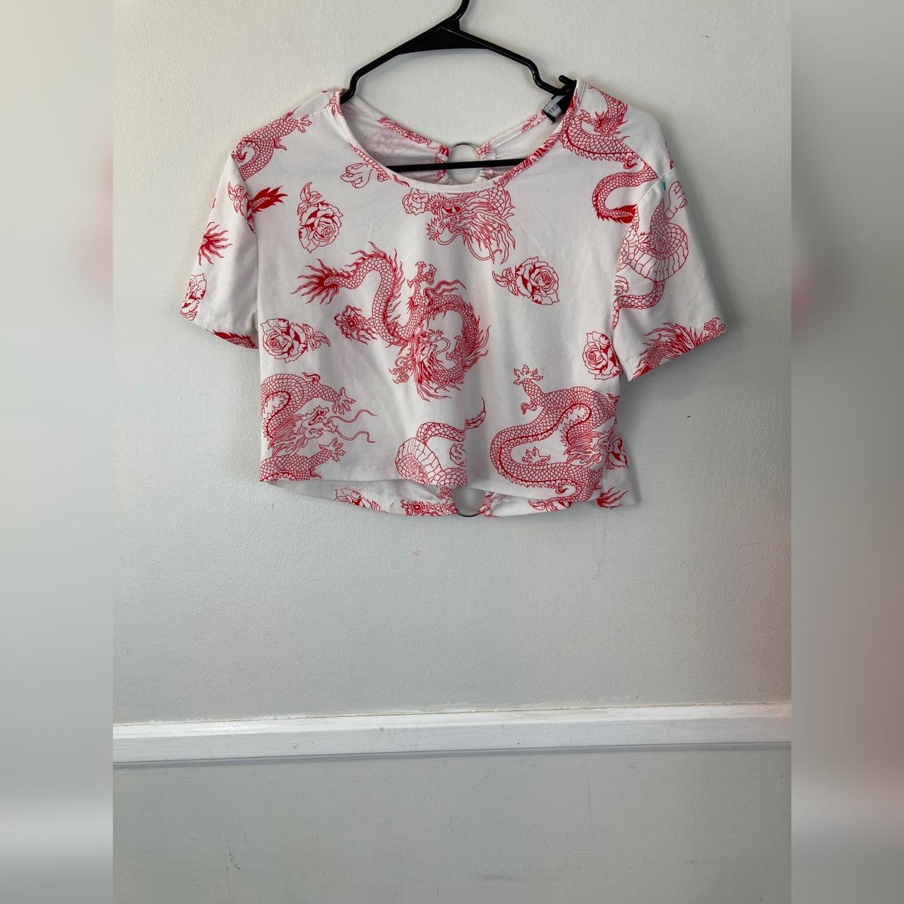 Streetwear Society Dragon Crop Top