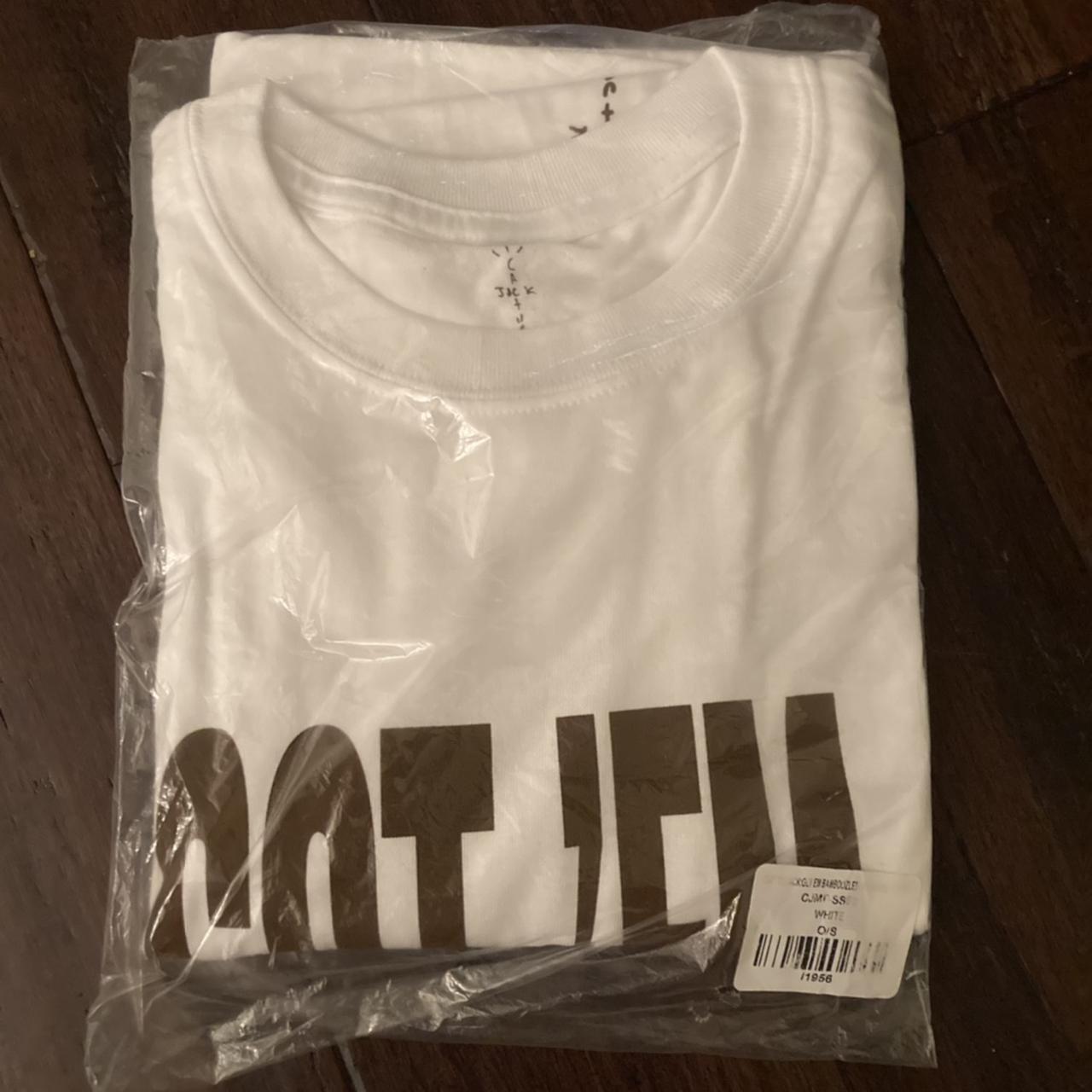 Travis Scott Franchise Promo II Bamboozled T-Shirt White