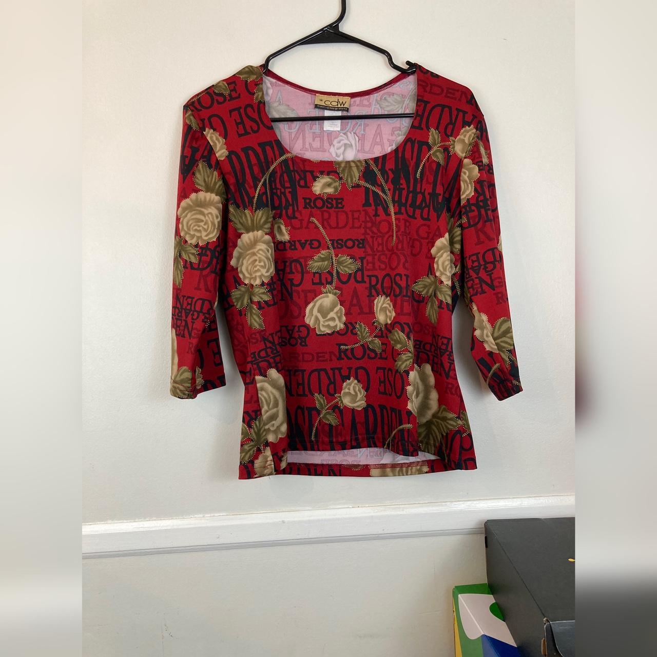 CDW Garden Rose Blouse