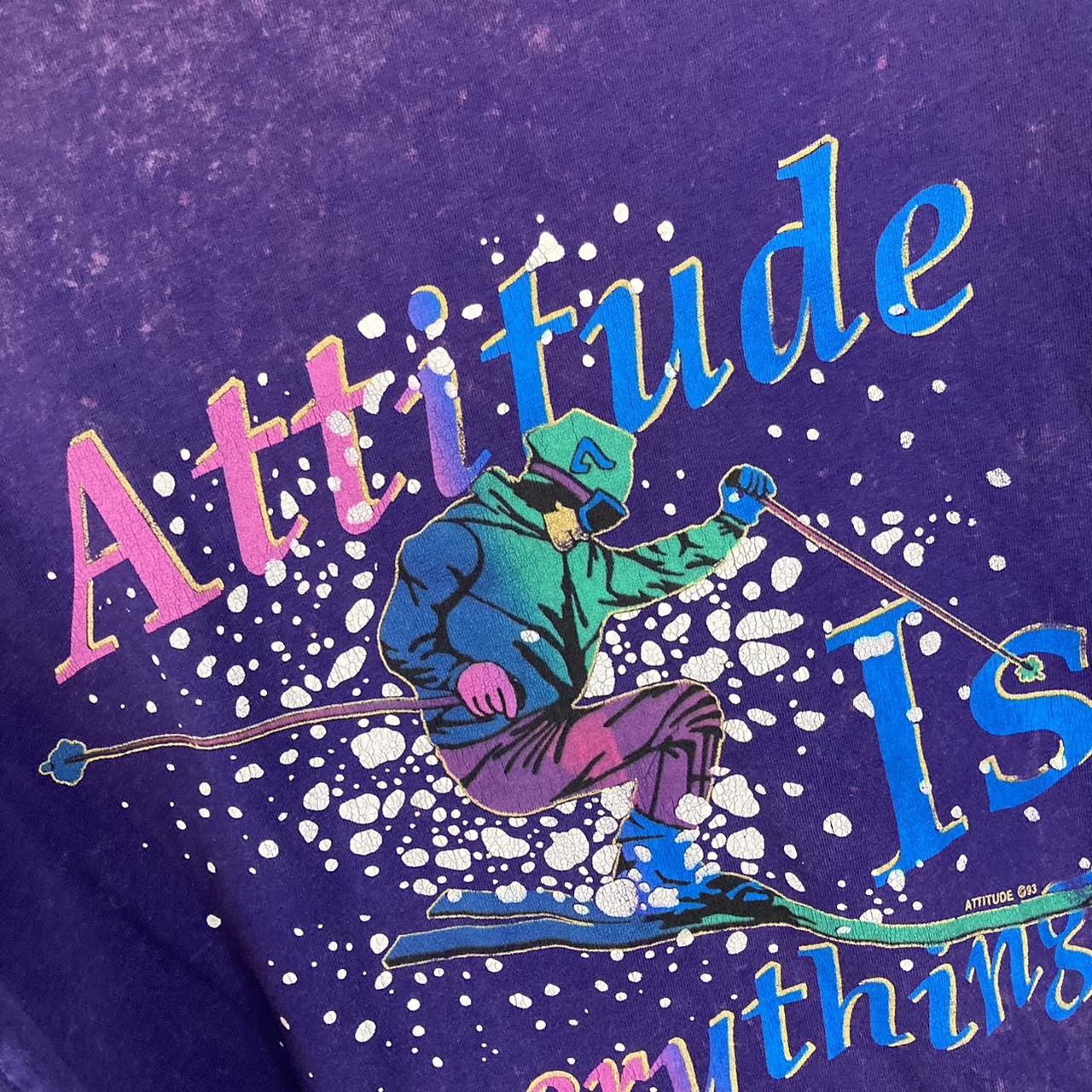 1993 Attitude is Everything Tye Dye T-Shirt