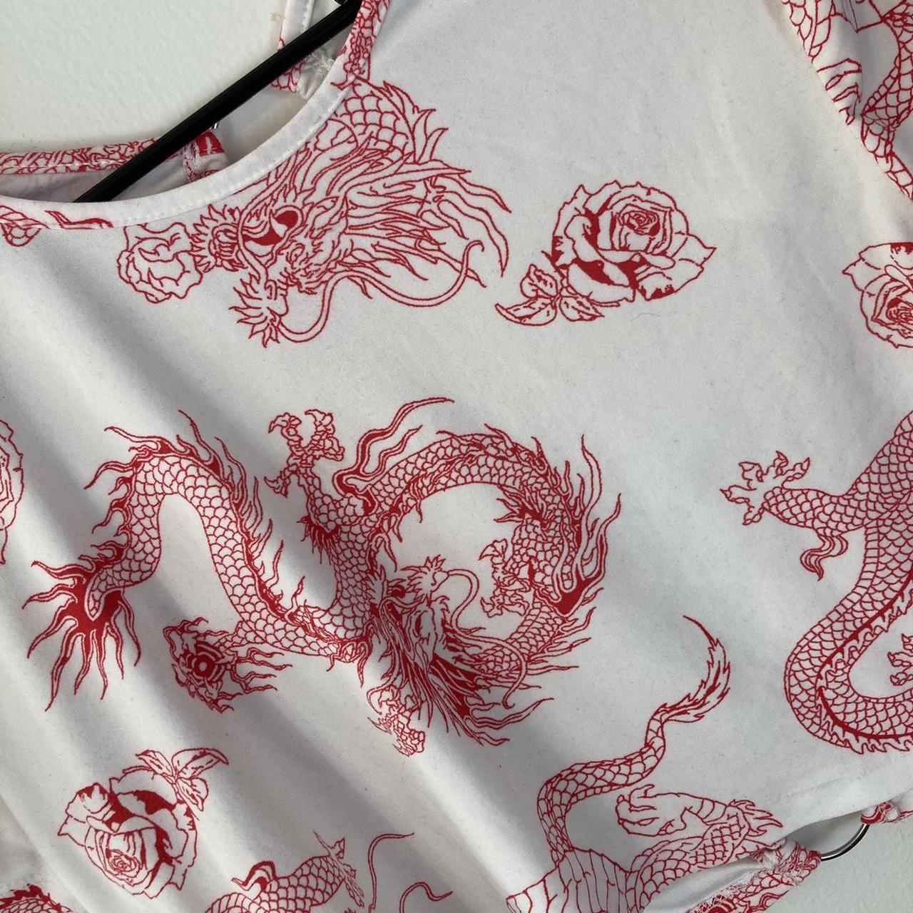 Streetwear Society Dragon Crop Top