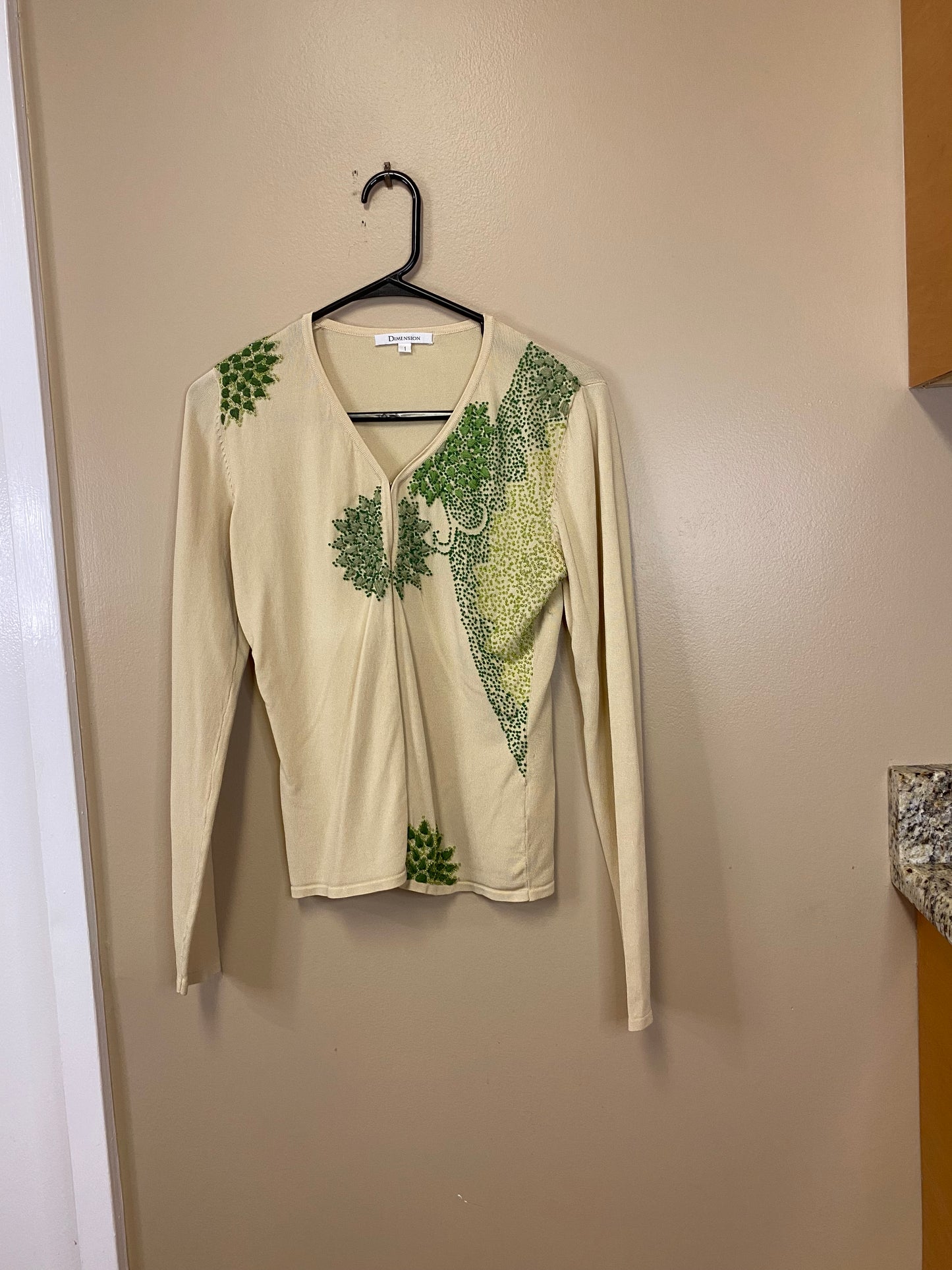 Dimension Beaded Cardigan