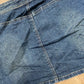 Blue Asphalt Mini Skirt