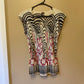 Milano Abstract Accordion Blouse