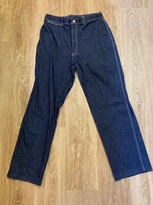 Pizzazz 70s High waisted Denim Slacks