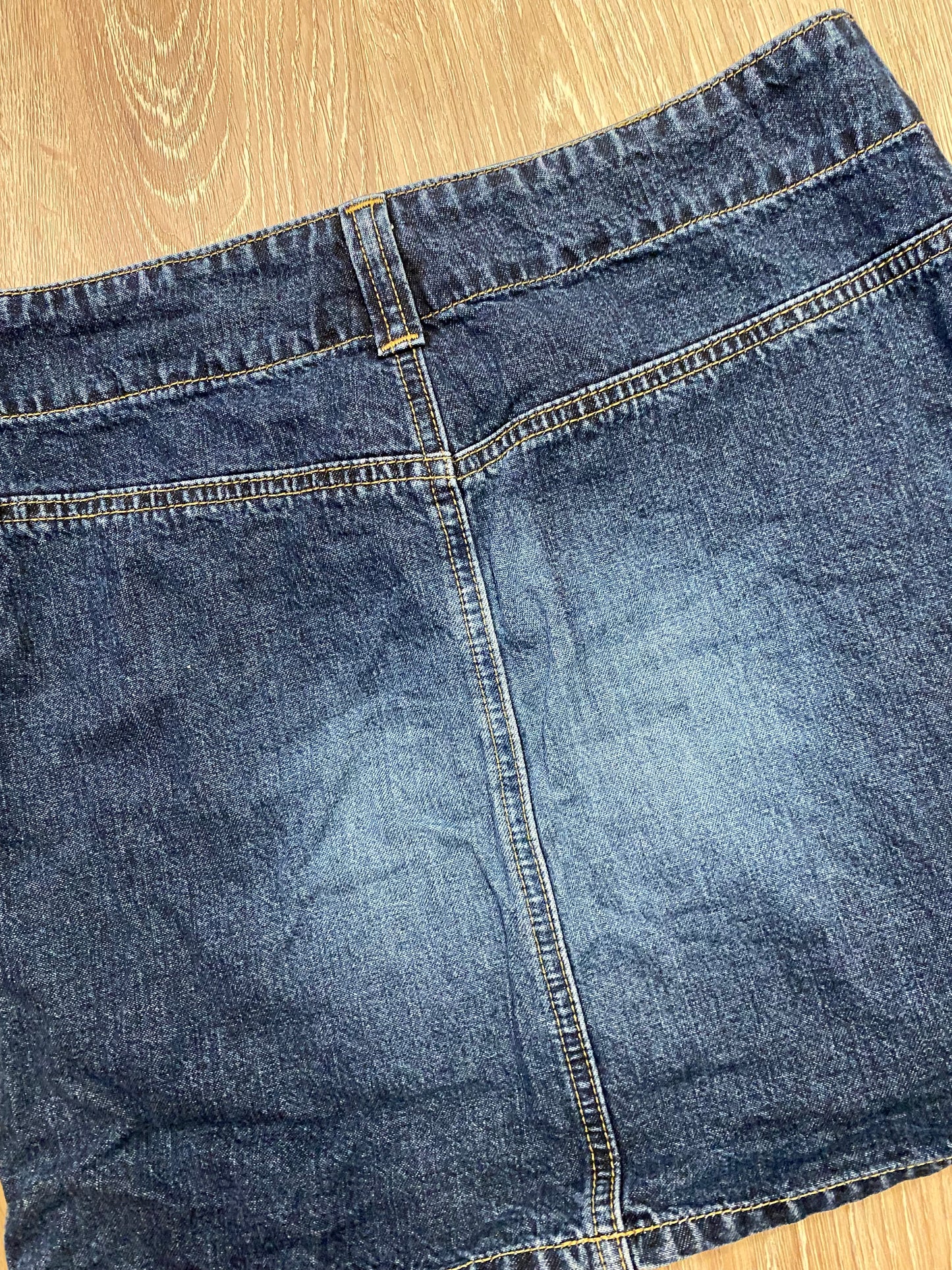 Mavi Denim Mini Skirt
