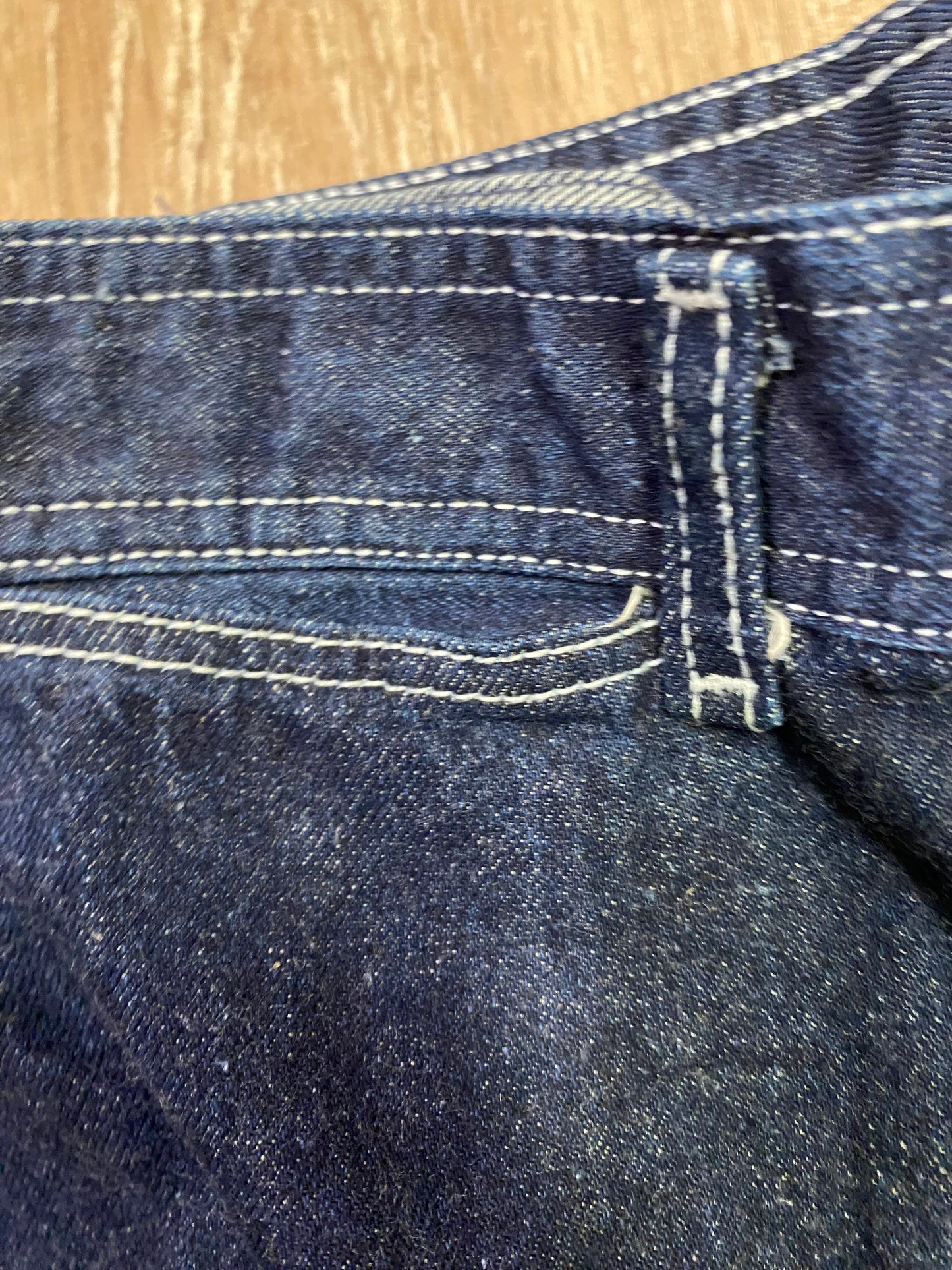 Pizzazz 70s High waisted Denim Slacks