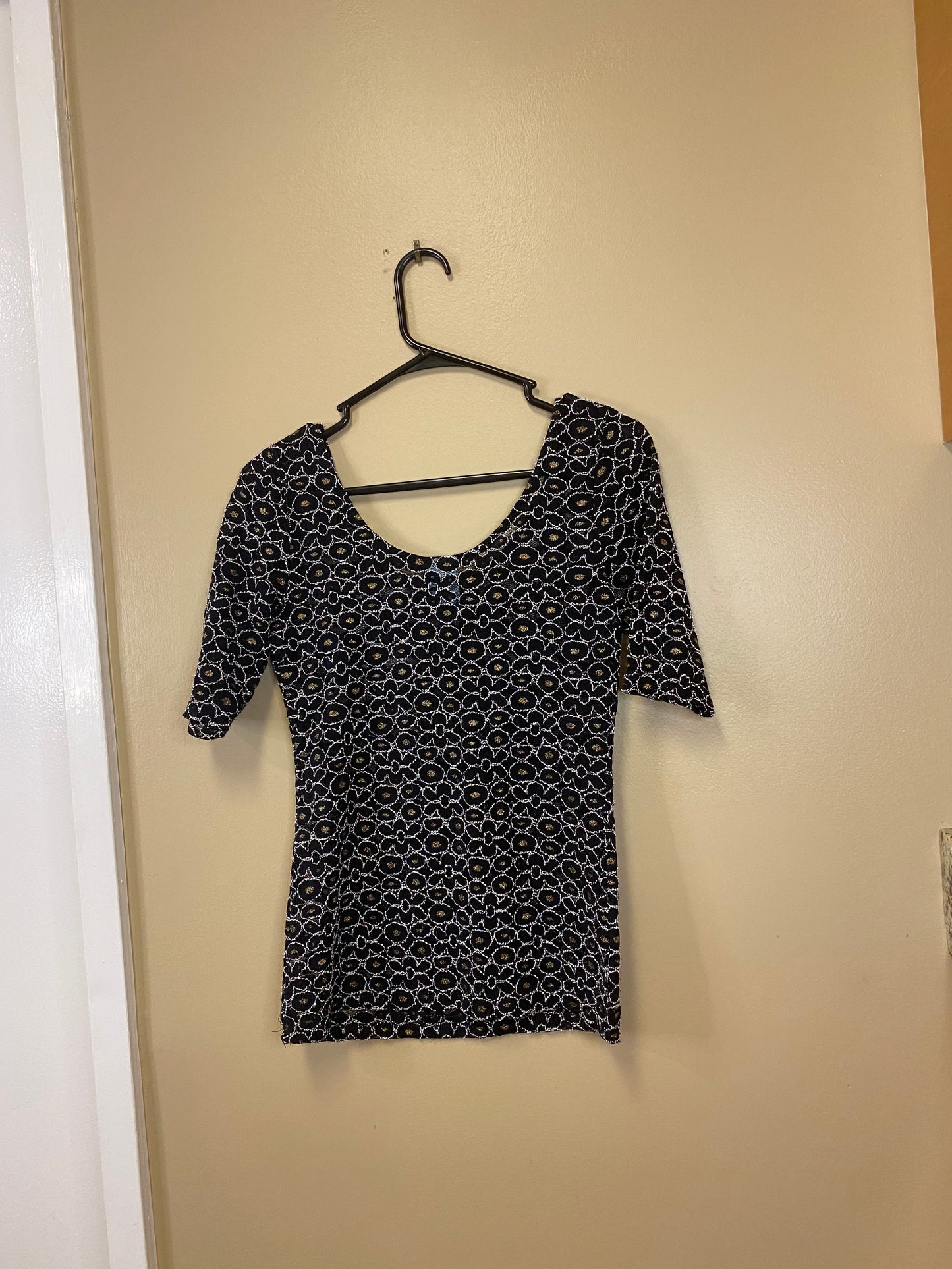 H.I.P Lace Floral Top