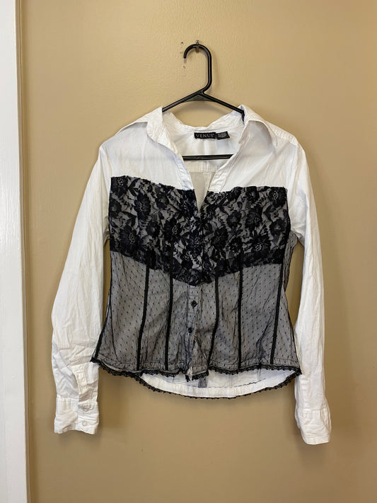 Venus Lace Button up