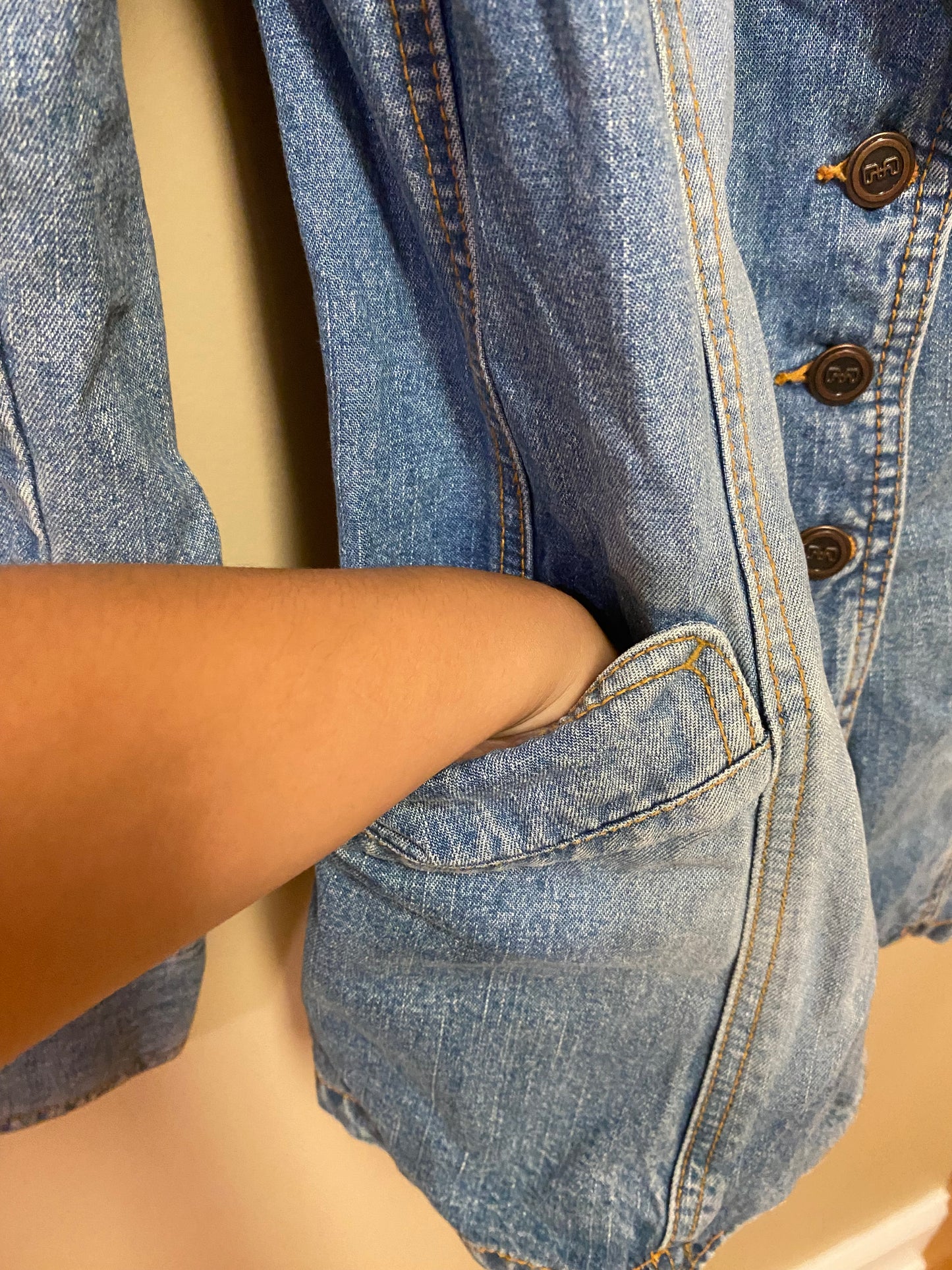 Mossimo Denim Blazer
