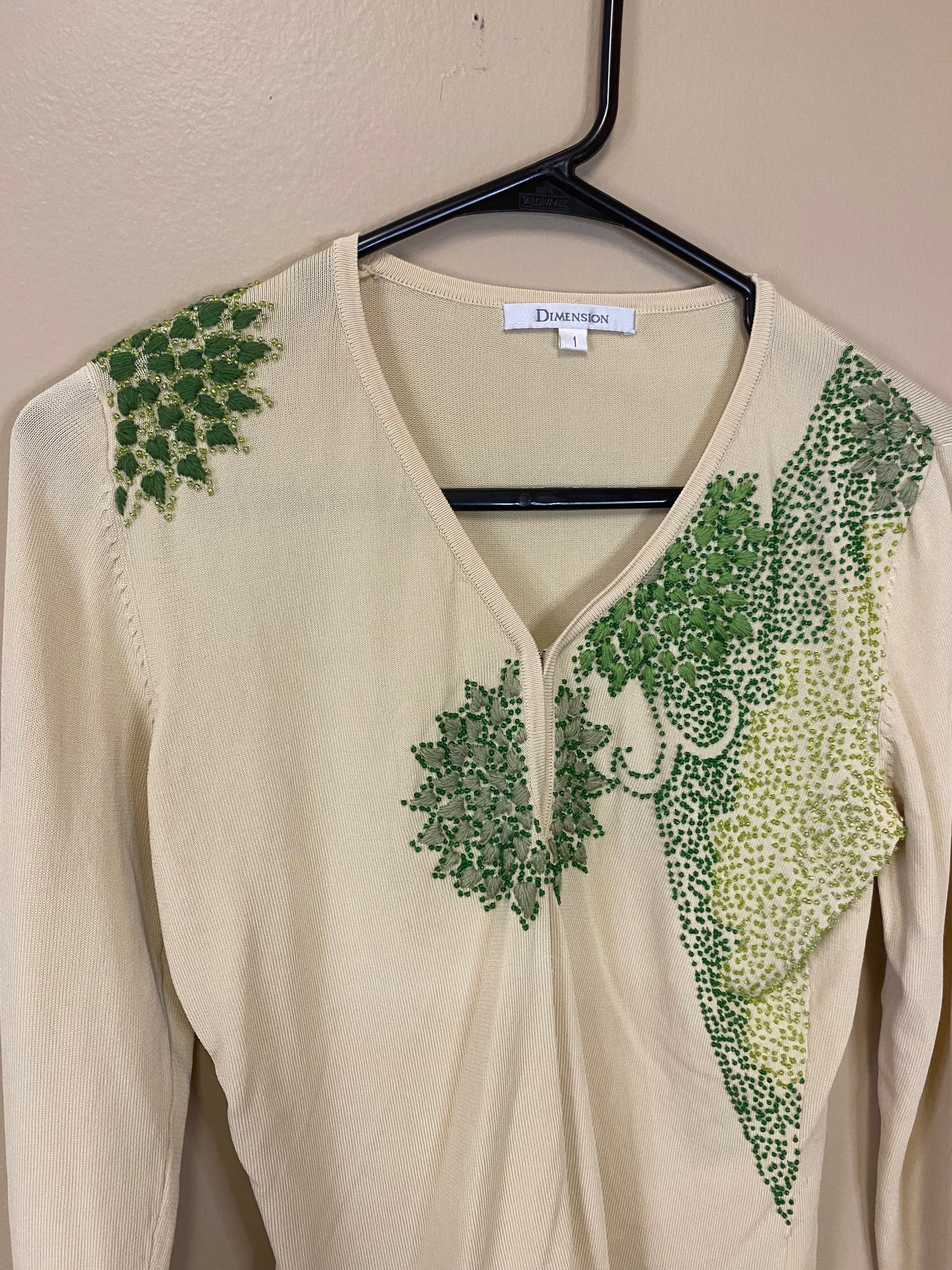 Dimension Beaded Cardigan